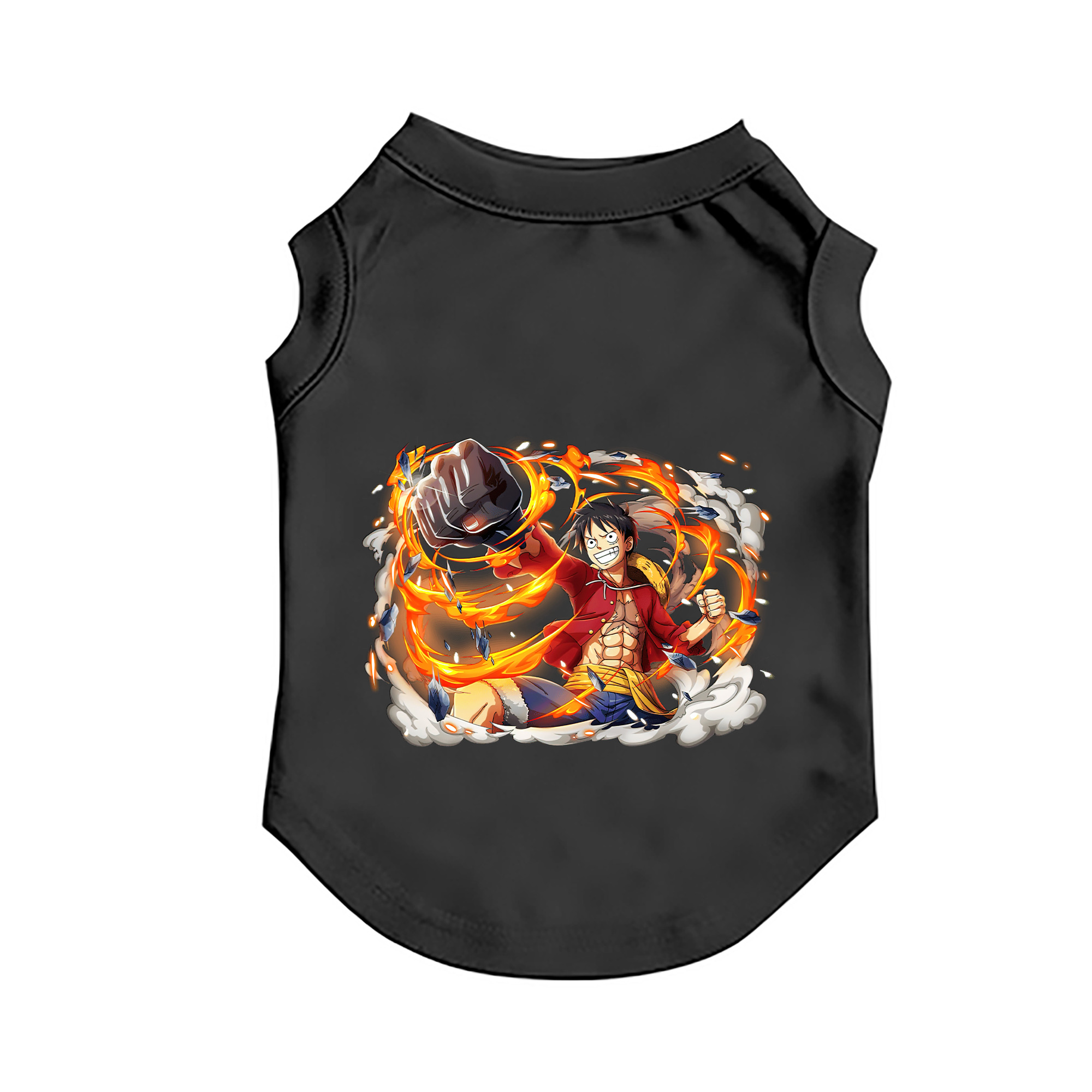 （画像用） ワンピース モンキー・D・ルフィ ONE PIECE Monkey D. Luffy ペット用ベスト