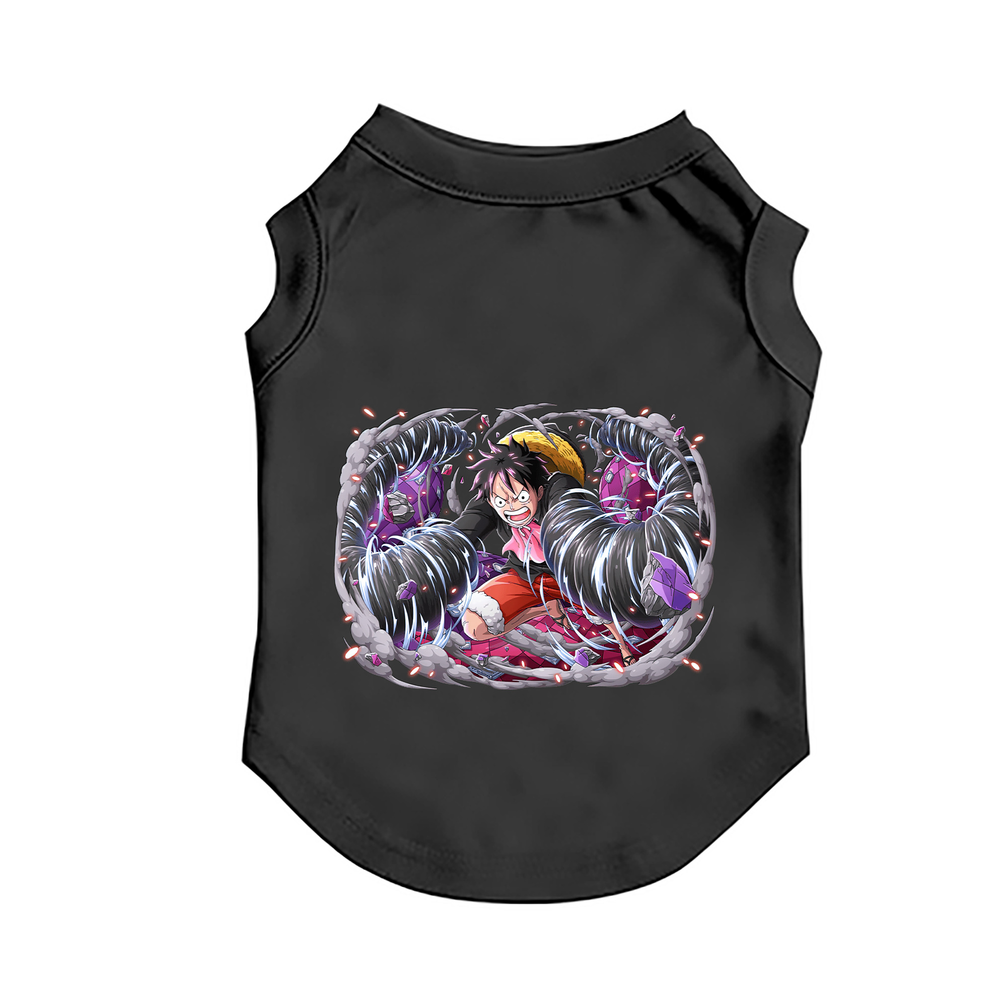 （画像用） ワンピース モンキー・D・ルフィ ONE PIECE Monkey D. Luffy ペット用ベスト