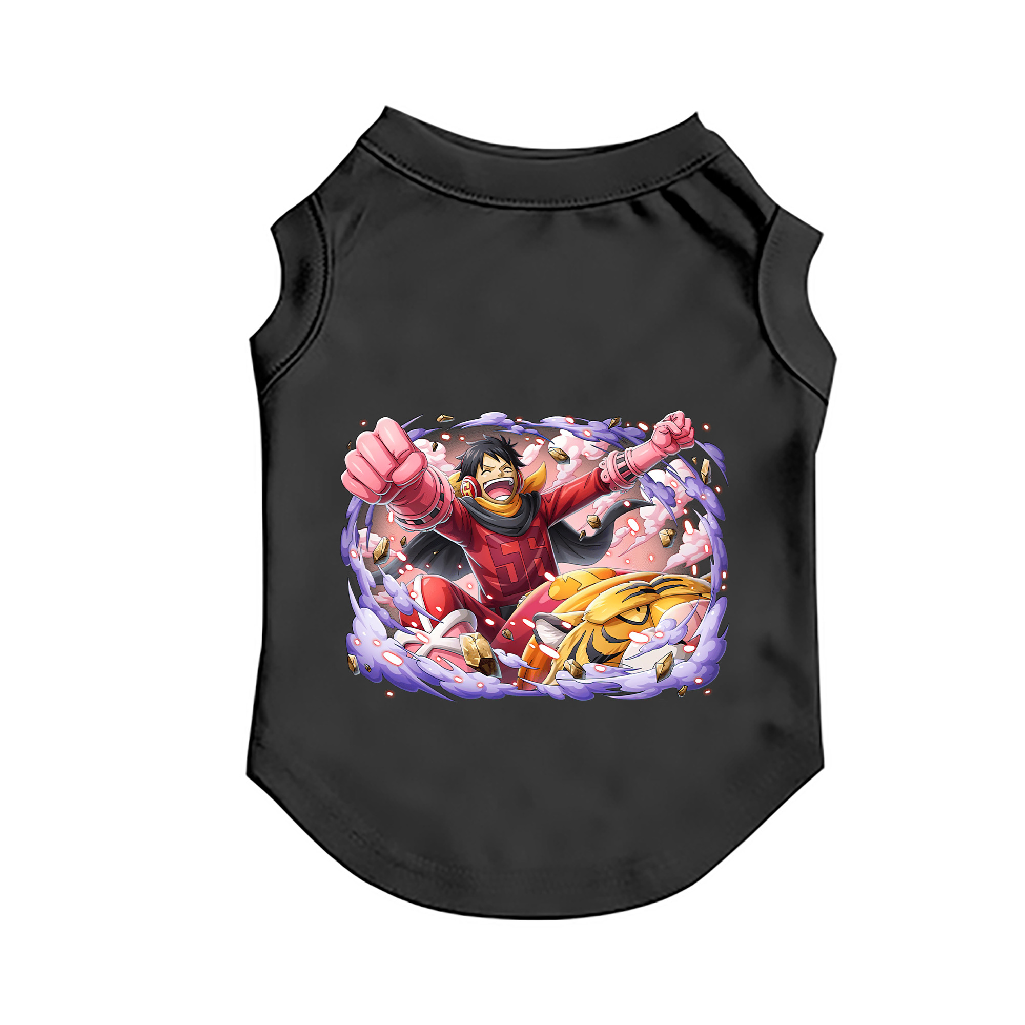 （画像用） ワンピース モンキー・D・ルフィ ONE PIECE Monkey D. Luffy ペット用ベスト
