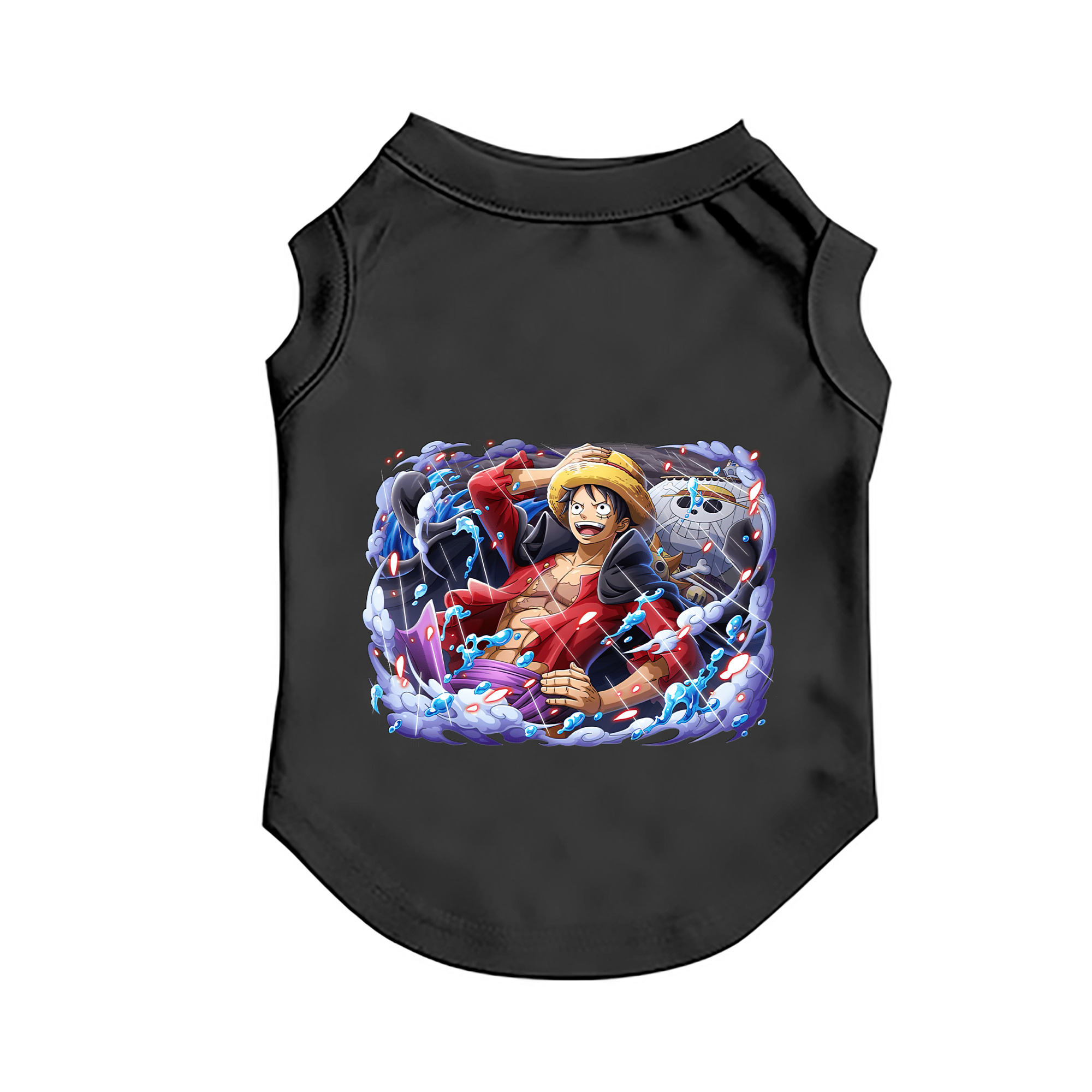 （画像用） ワンピース モンキー・D・ルフィ ONE PIECE Monkey D. Luffy ペット用ベスト