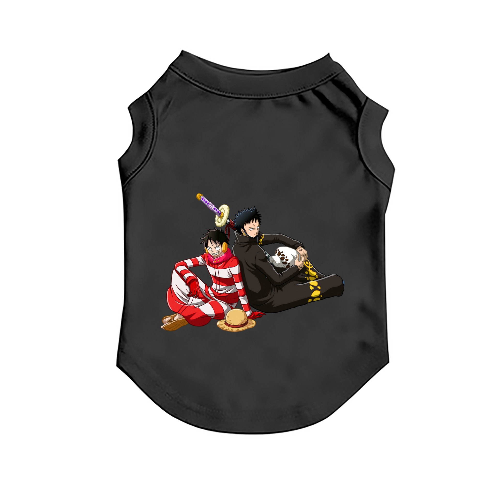 （画像用） ワンピース モンキー・D・ルフィ ONE PIECE Monkey D. Luffy ペット用ベスト