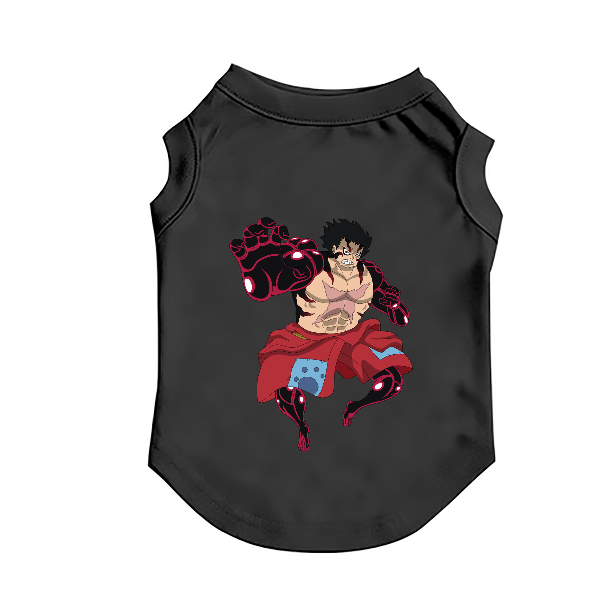 （画像用） ワンピース モンキー・D・ルフィ ONE PIECE Monkey D. Luffy ペット用ベスト