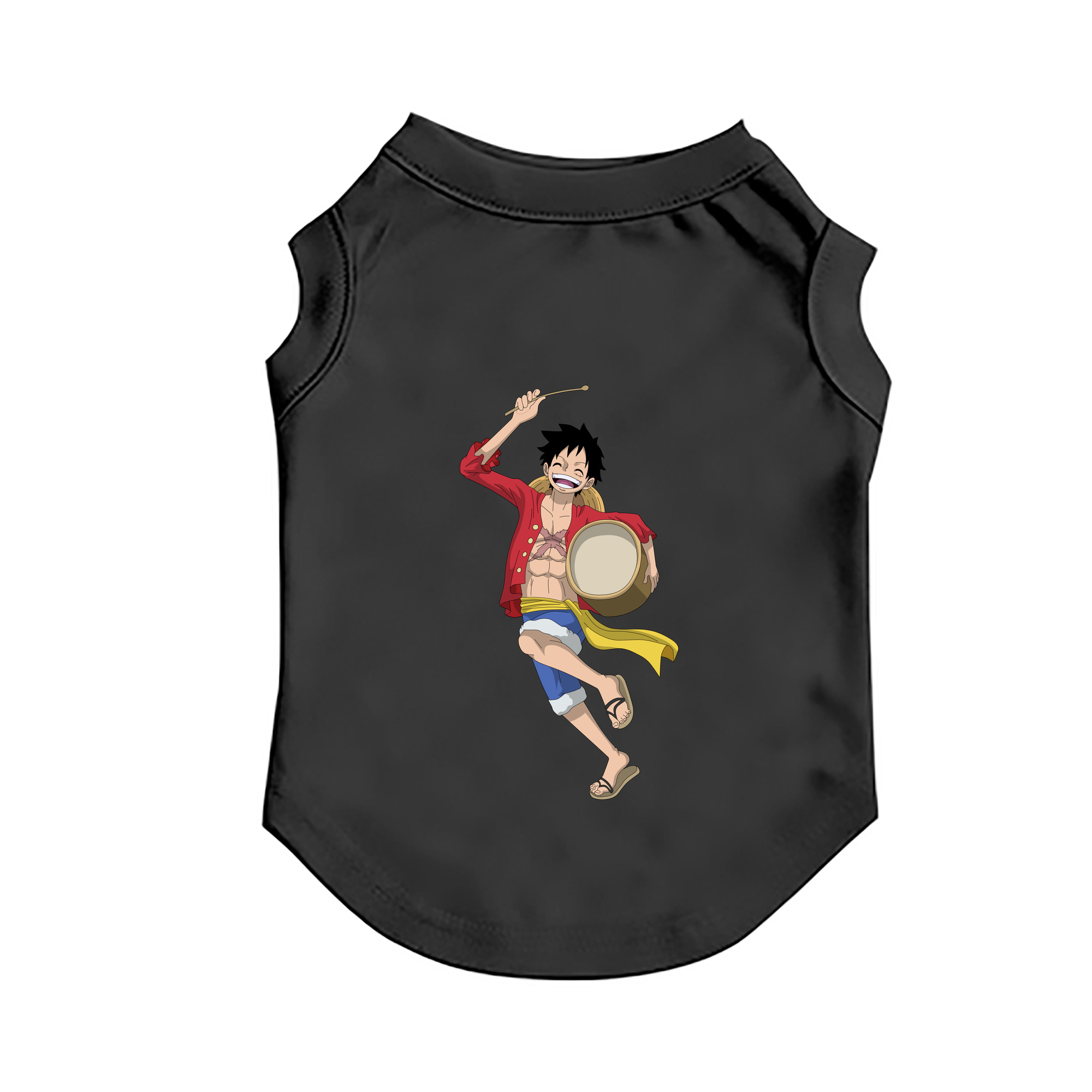 （画像用） ワンピース モンキー・D・ルフィ ONE PIECE Monkey D. Luffy ペット用ベスト