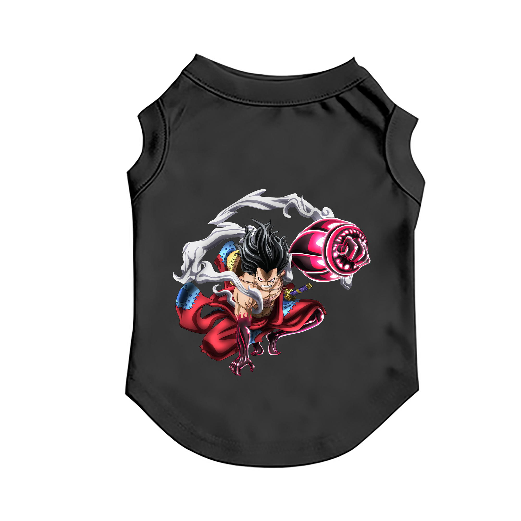 （画像用） ワンピース モンキー・D・ルフィ ONE PIECE Monkey D. Luffy ペット用ベスト