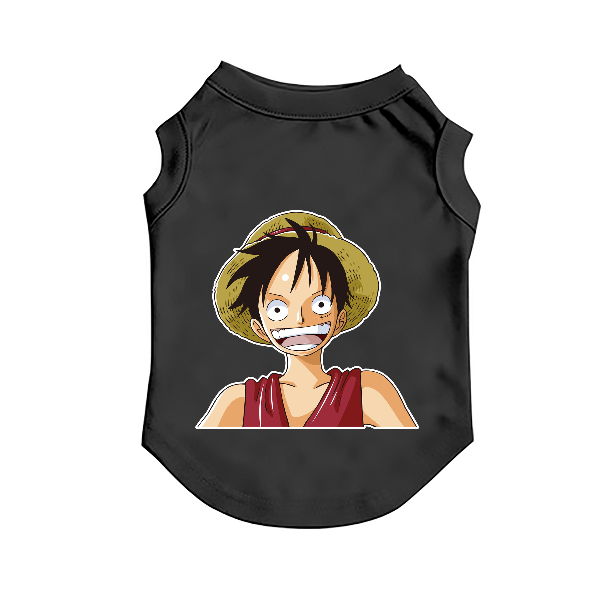 （画像用） ワンピース モンキー・D・ルフィ ONE PIECE Monkey D. Luffy ペット用ベスト