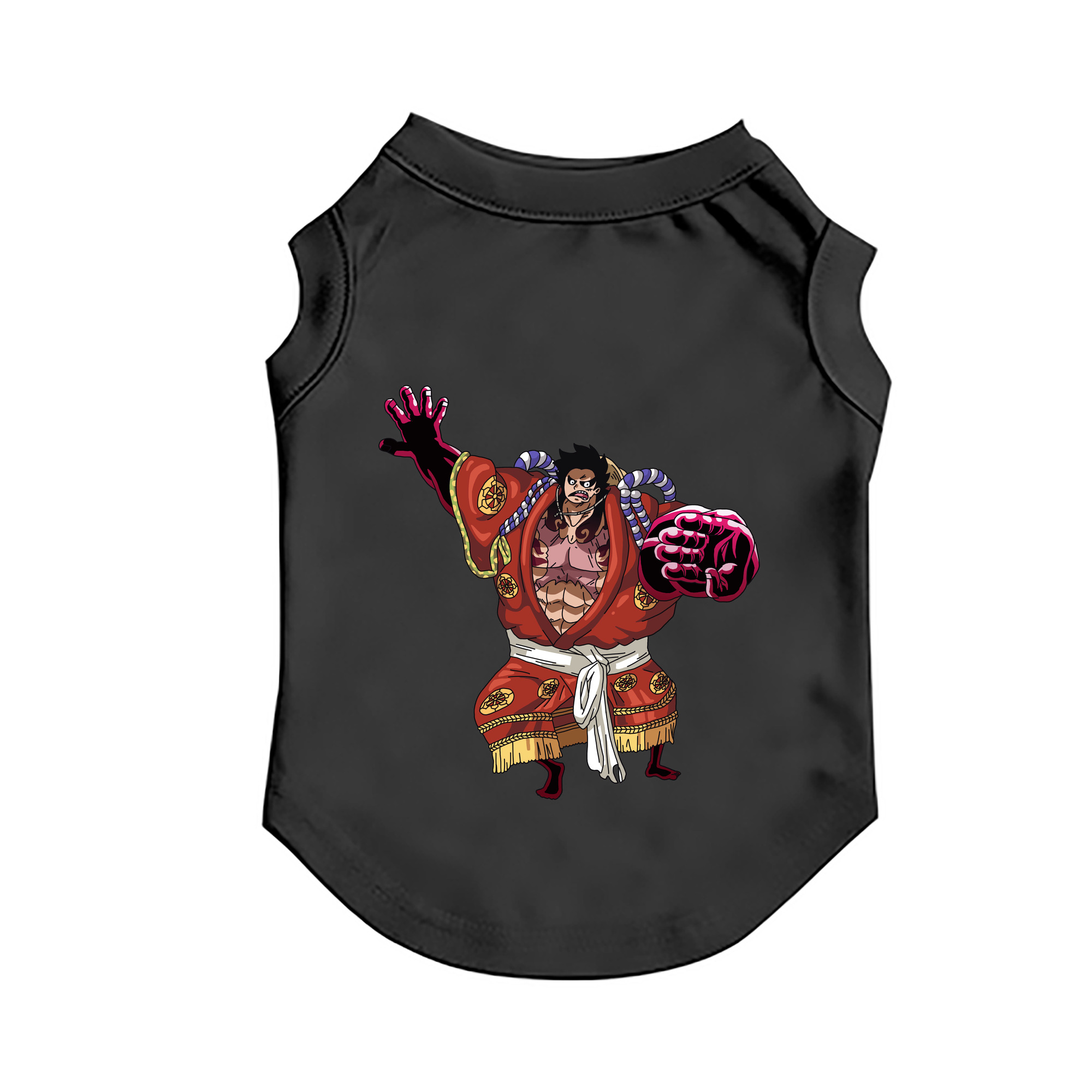 （画像用） ワンピース モンキー・D・ルフィ ONE PIECE Monkey D. Luffy ペット用ベスト