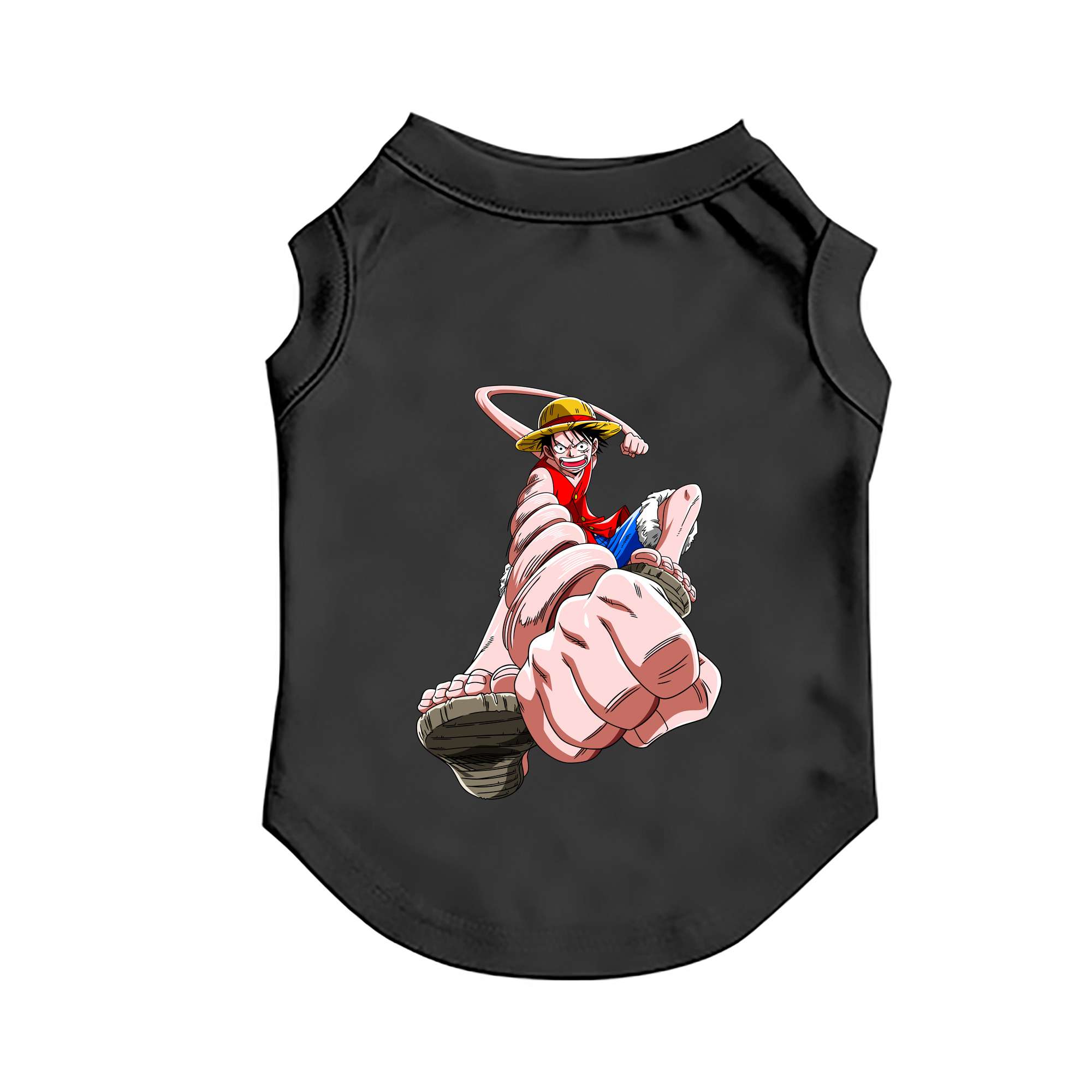 （画像用） ワンピース モンキー・D・ルフィ ONE PIECE Monkey D. Luffy ペット用ベスト