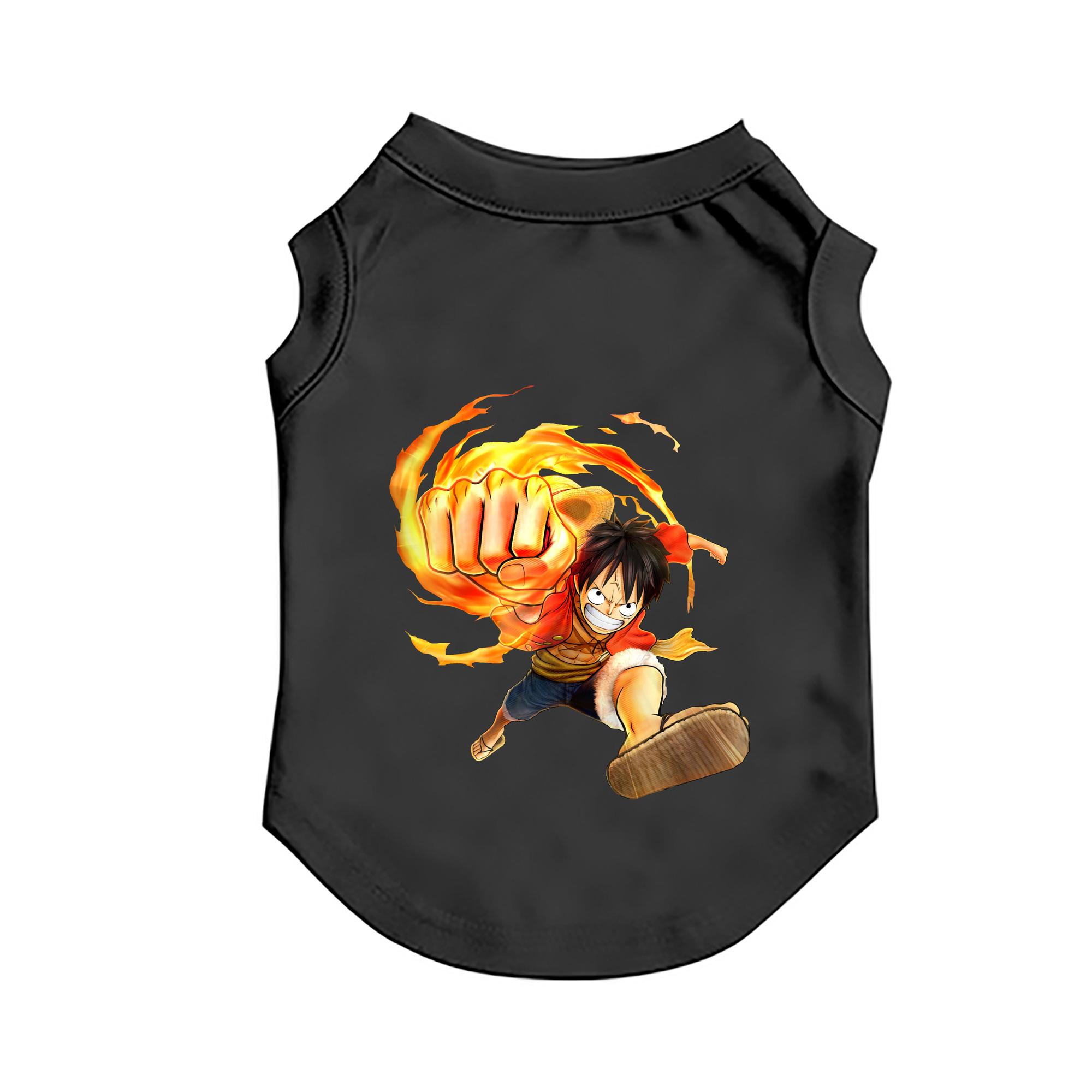 （画像用） ワンピース モンキー・D・ルフィ ONE PIECE Monkey D. Luffy ペット用ベスト