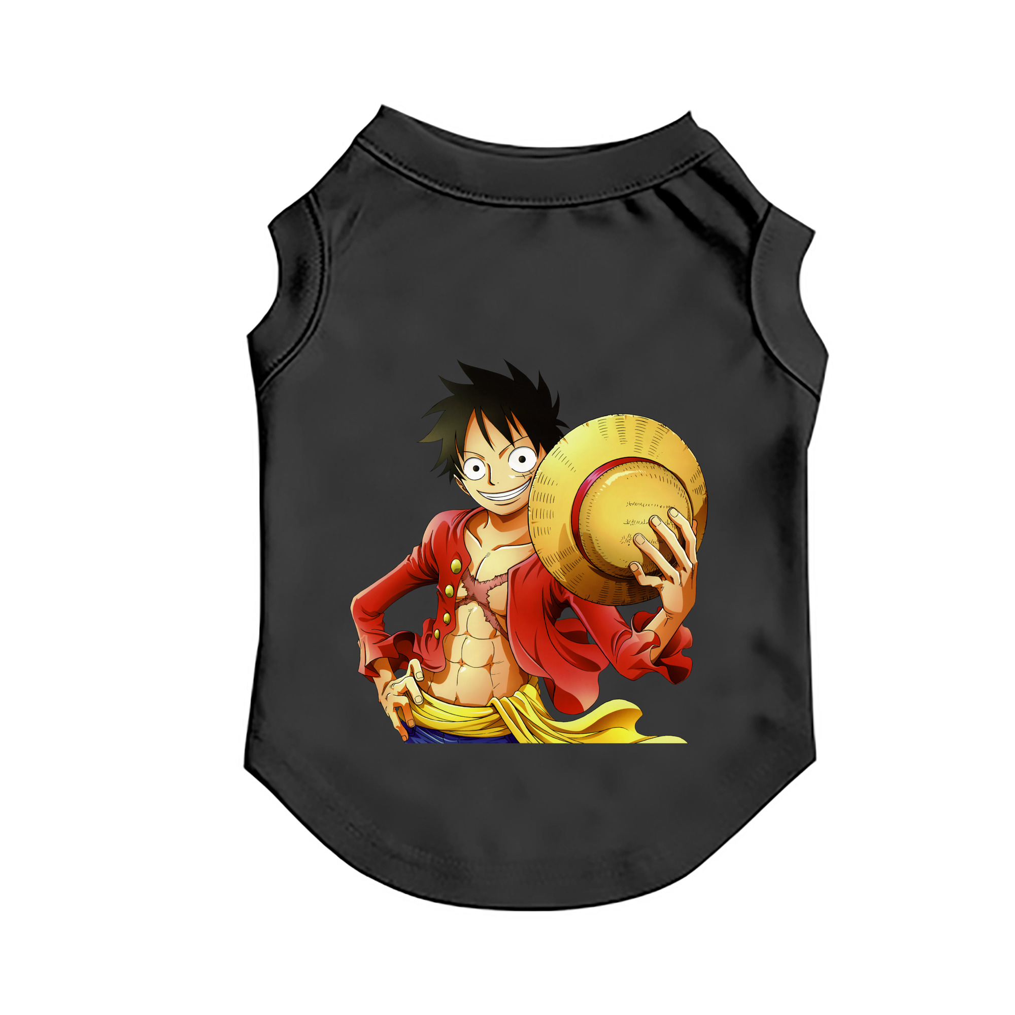 （画像用） ワンピース モンキー・D・ルフィ ONE PIECE Monkey D. Luffy ペット用ベスト