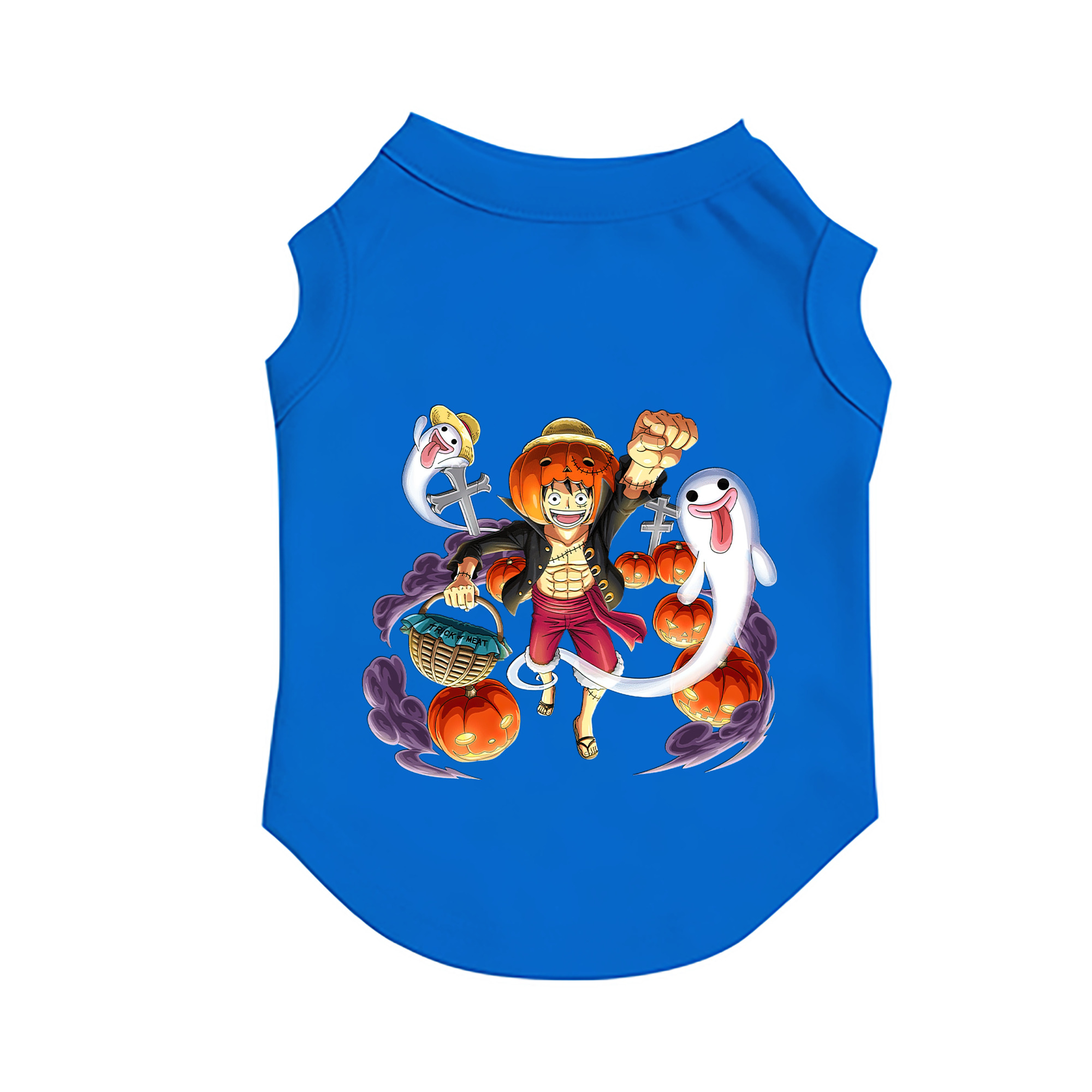 （画像用） ワンピース モンキー・D・ルフィ ONE PIECE Monkey D. Luffy ペット用ベスト