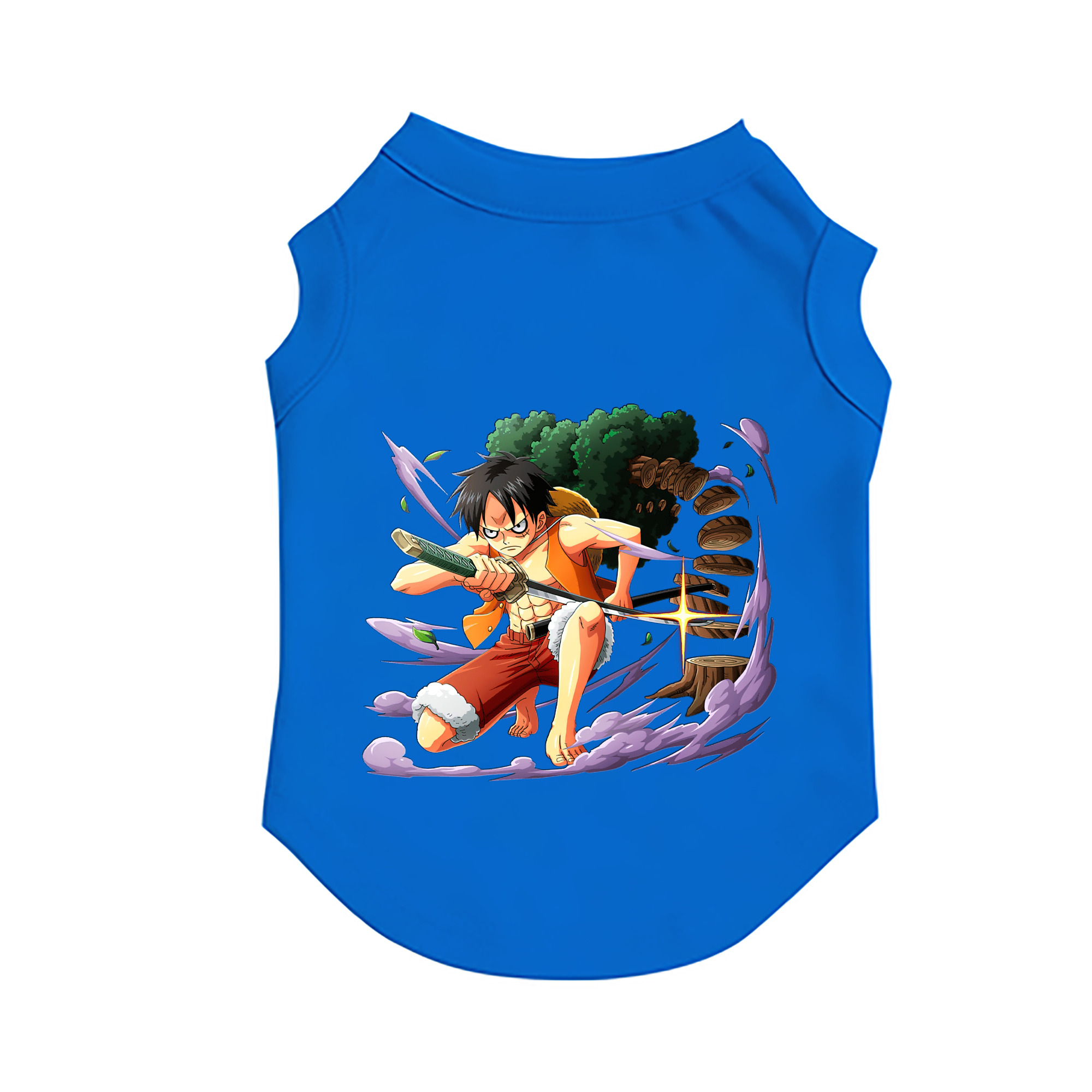 （画像用） ワンピース モンキー・D・ルフィ ONE PIECE Monkey D. Luffy ペット用ベスト