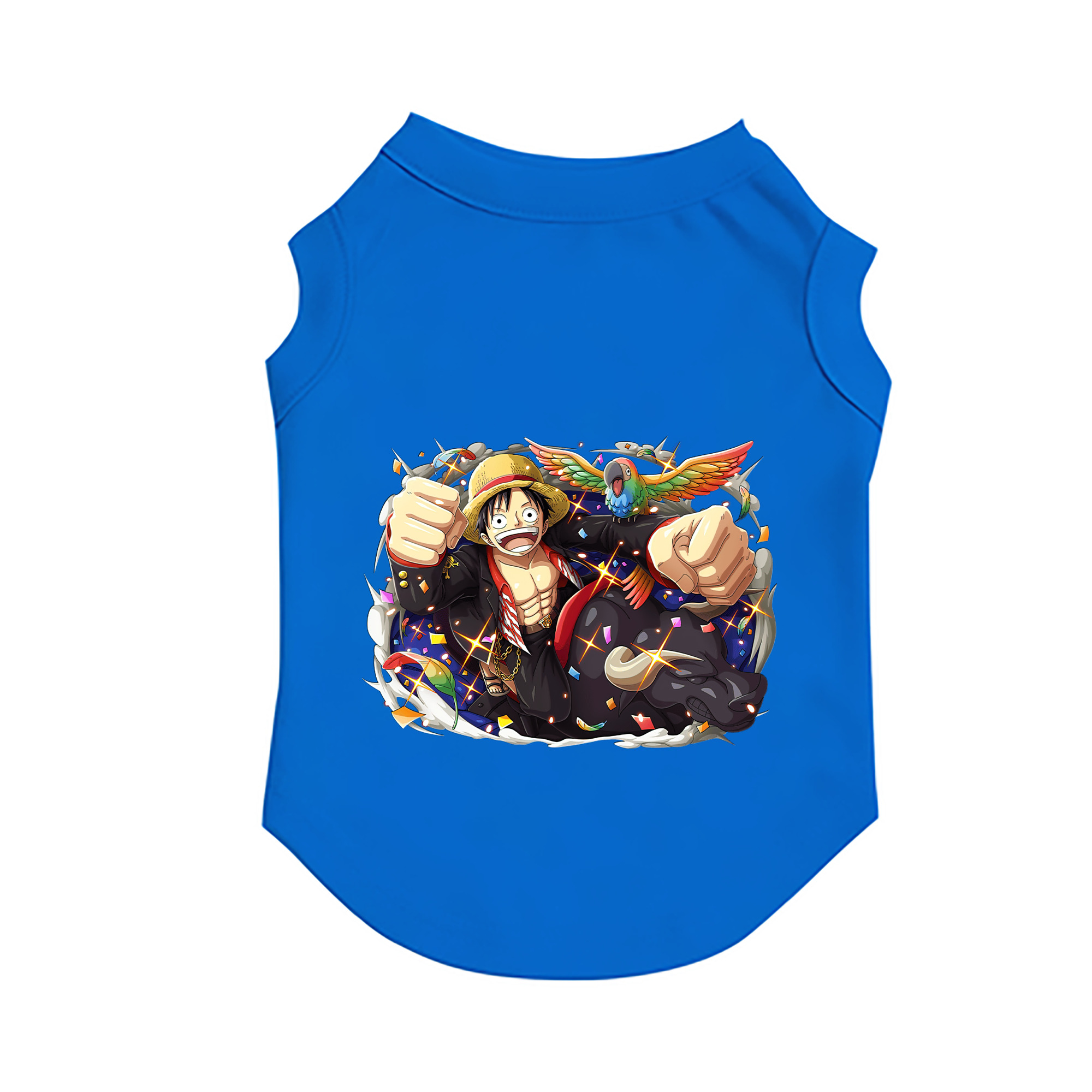 （画像用） ワンピース モンキー・D・ルフィ ONE PIECE Monkey D. Luffy ペット用ベスト