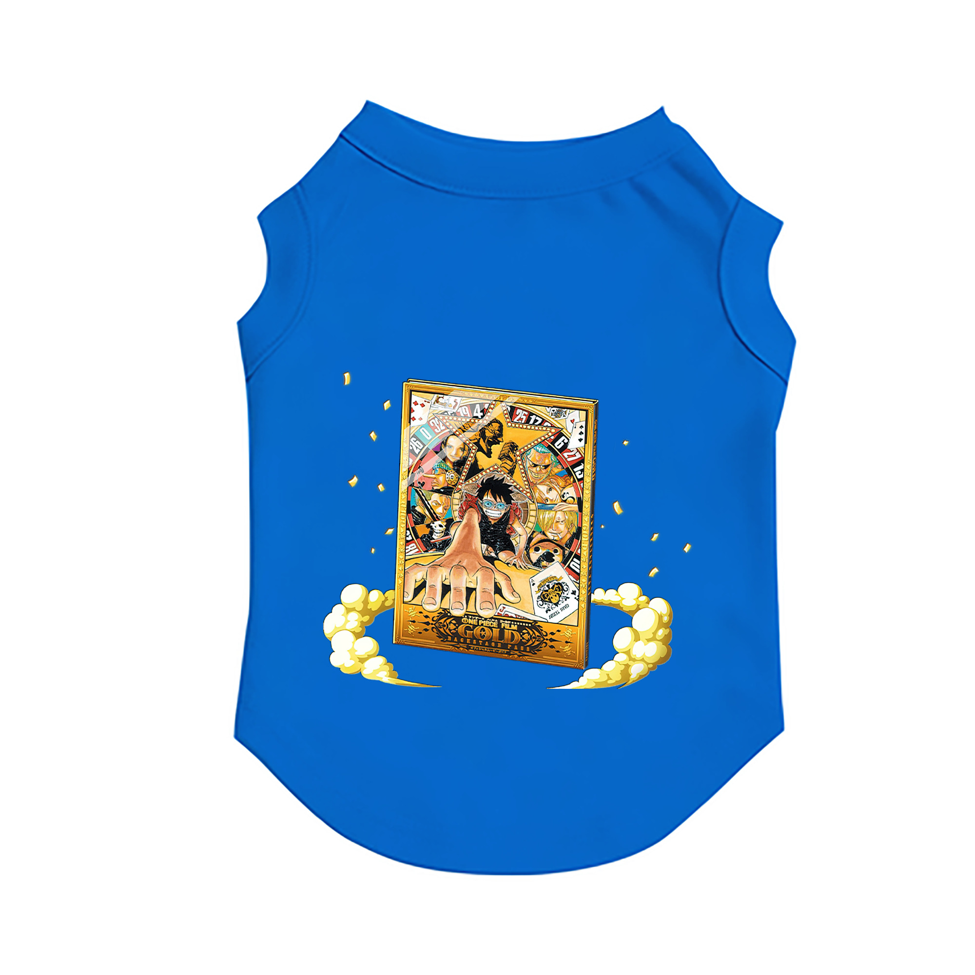 （画像用） ワンピース モンキー・D・ルフィ ONE PIECE Monkey D. Luffy ペット用ベスト