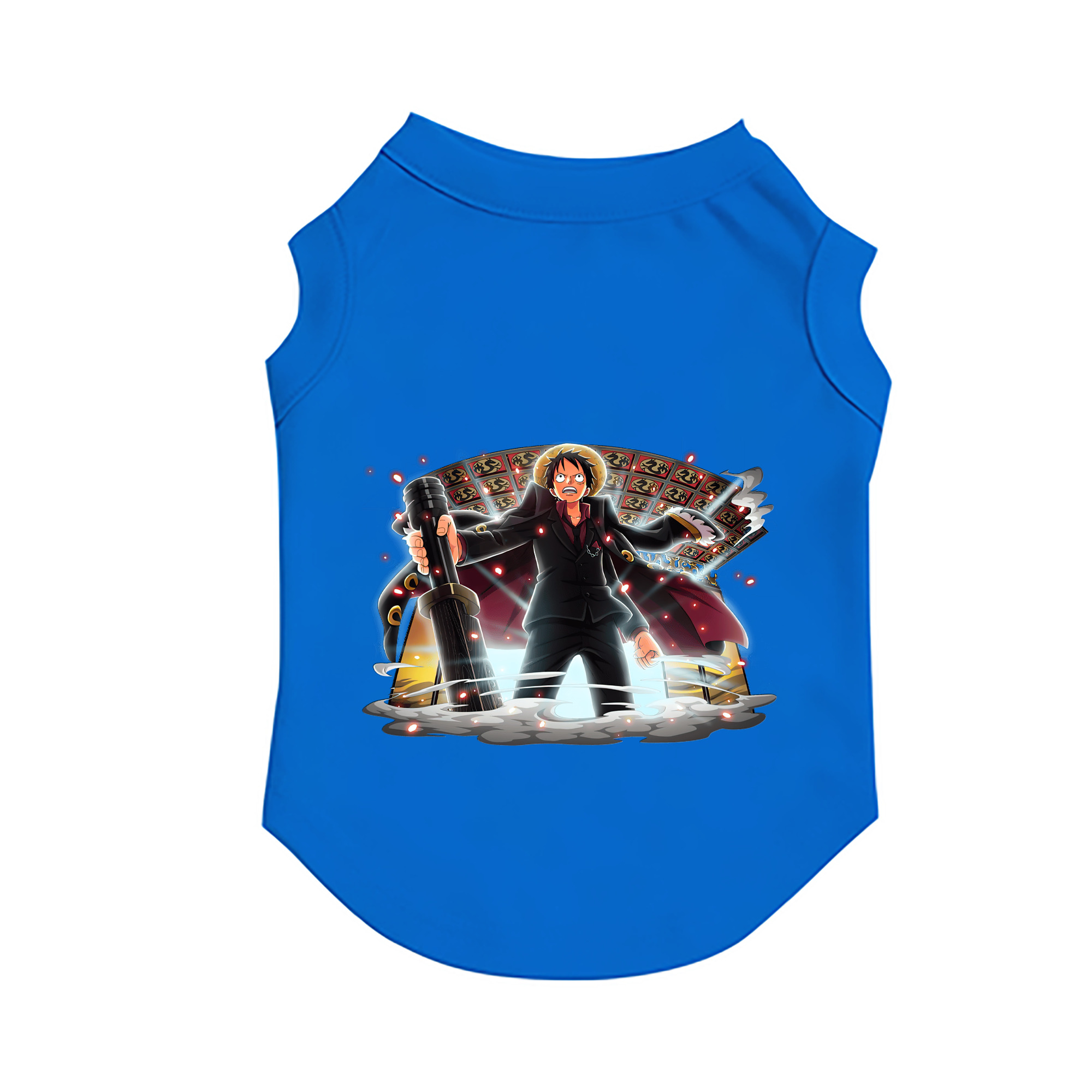 （画像用） ワンピース モンキー・D・ルフィ ONE PIECE Monkey D. Luffy ペット用ベスト