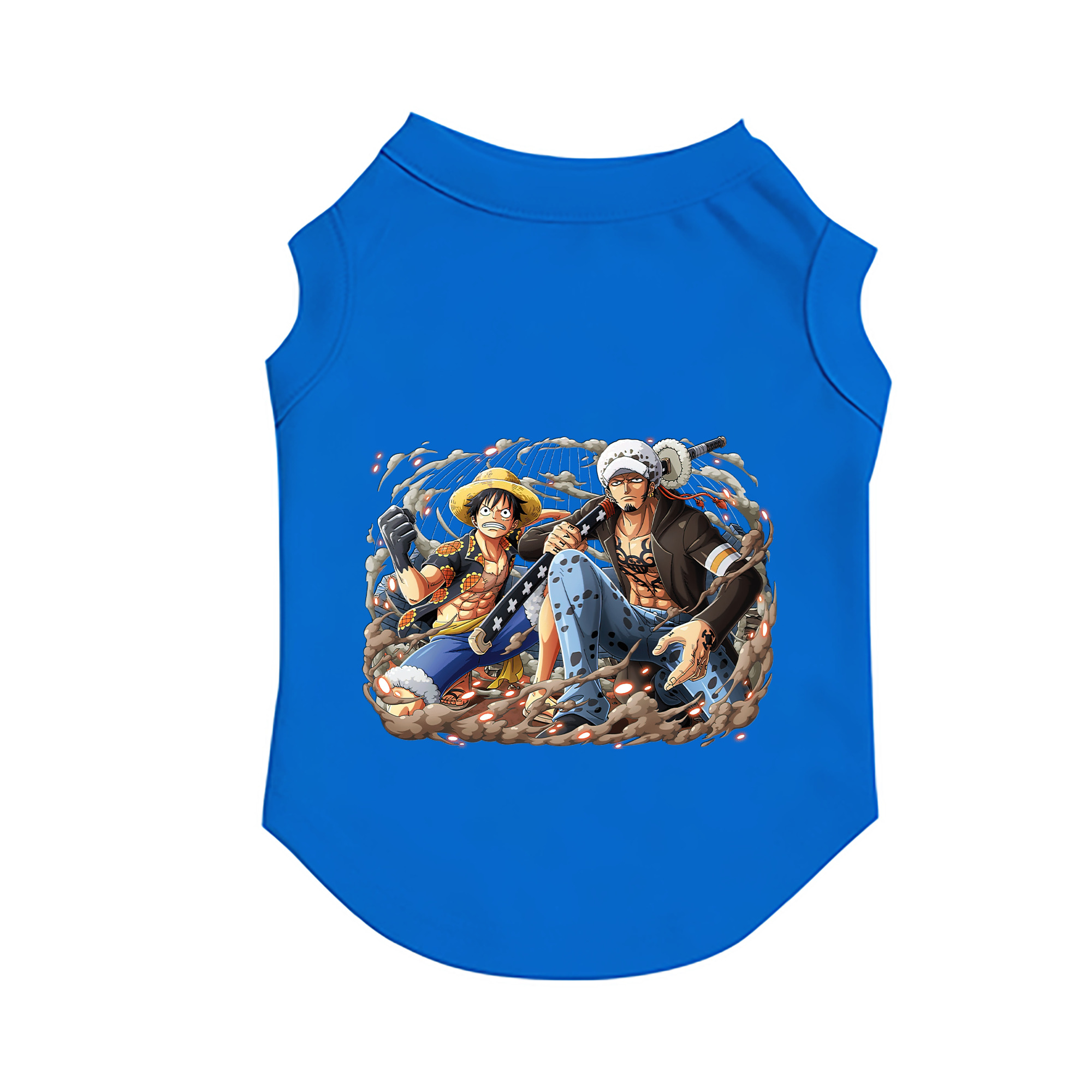 （画像用） ワンピース モンキー・D・ルフィ ONE PIECE Monkey D. Luffy ペット用ベスト