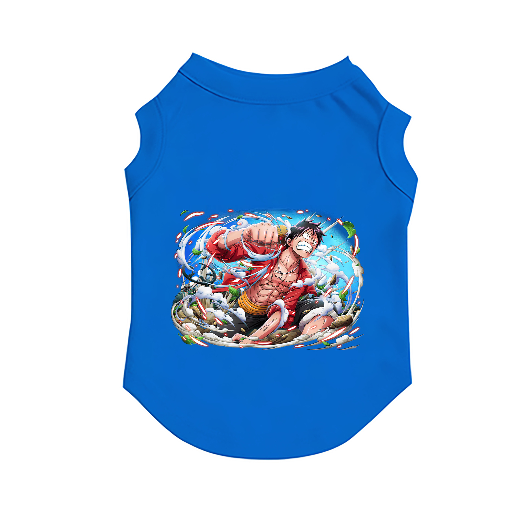 （画像用） ワンピース モンキー・D・ルフィ ONE PIECE Monkey D. Luffy ペット用ベスト