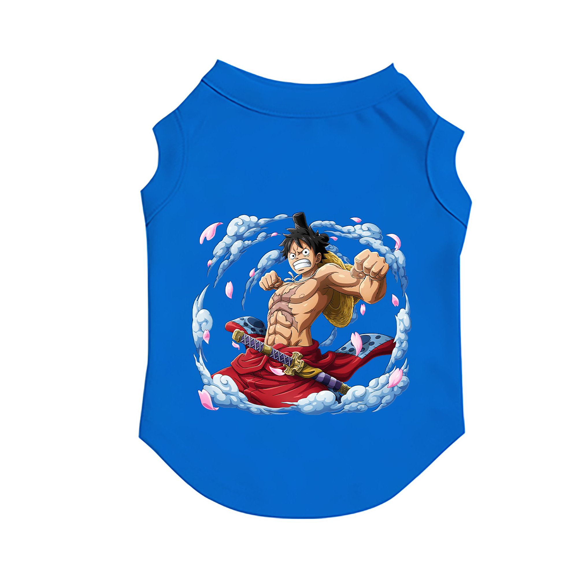 （画像用） ワンピース モンキー・D・ルフィ ONE PIECE Monkey D. Luffy ペット用ベスト