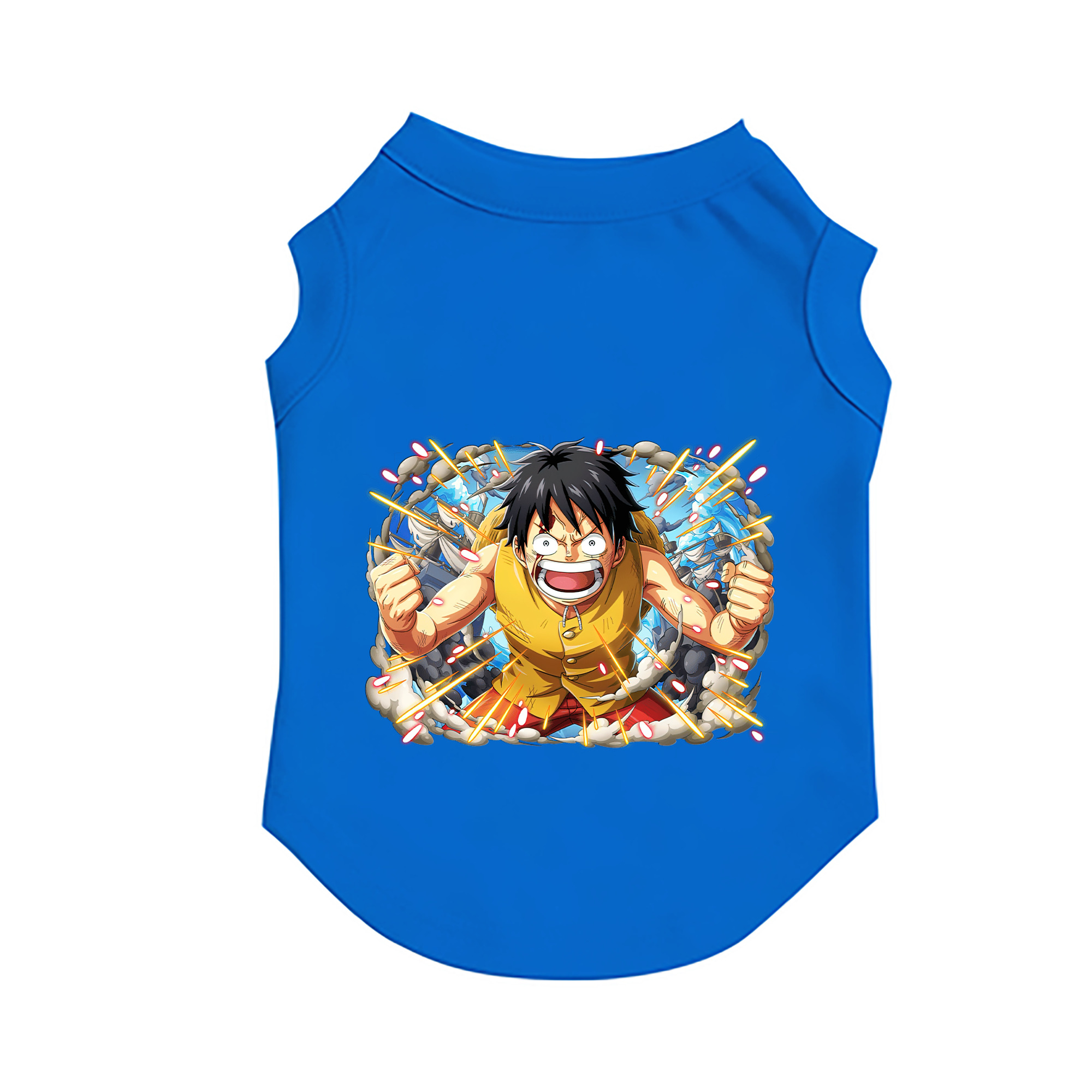 （画像用） ワンピース モンキー・D・ルフィ ONE PIECE Monkey D. Luffy ペット用ベスト