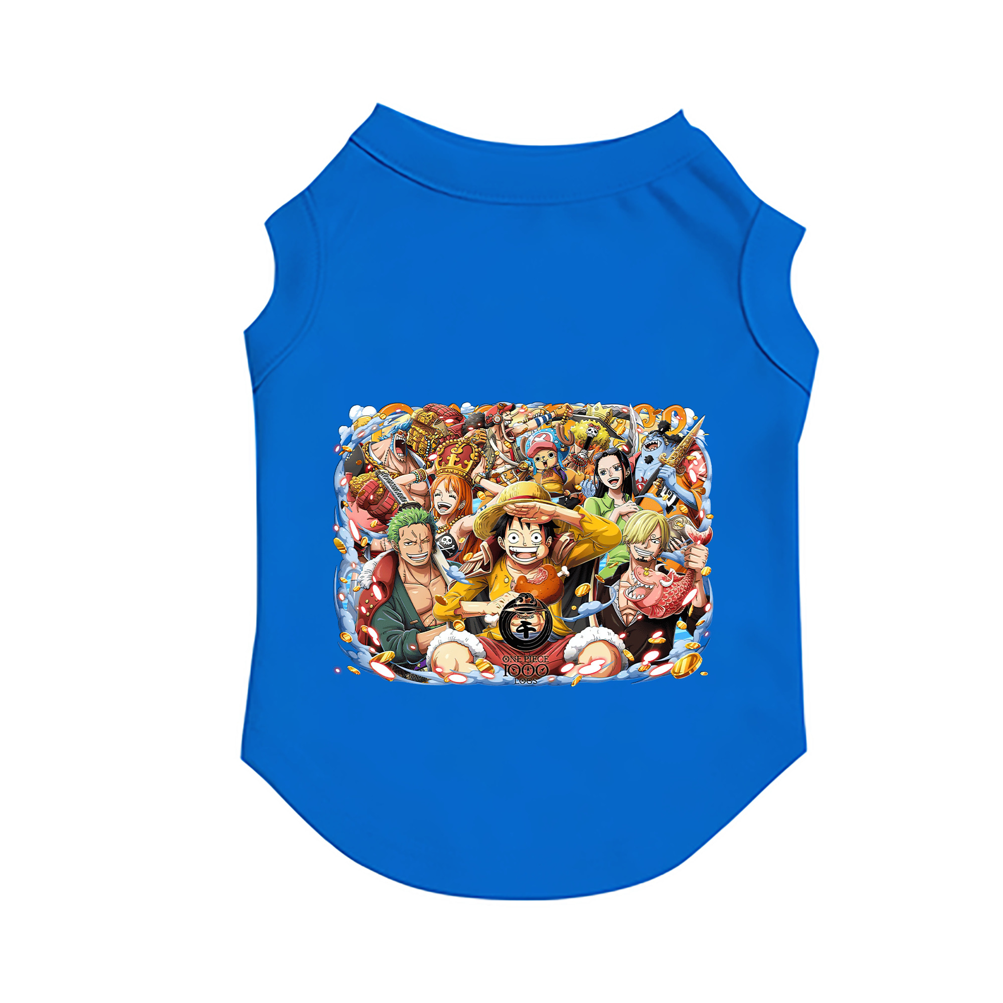 （画像用） ワンピース モンキー・D・ルフィ ONE PIECE Monkey D. Luffy ペット用ベスト