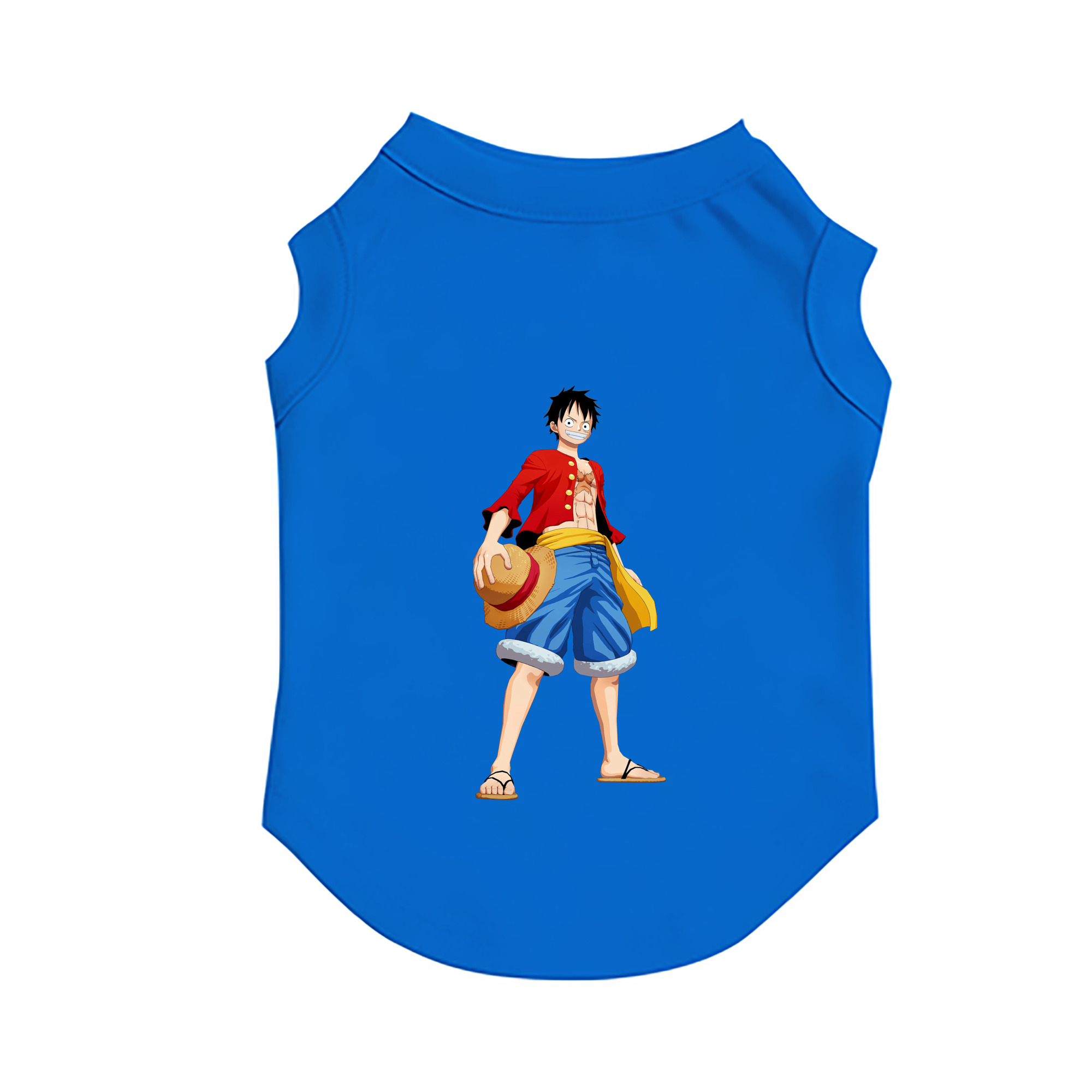 （画像用） ワンピース モンキー・D・ルフィ ONE PIECE Monkey D. Luffy ペット用ベスト