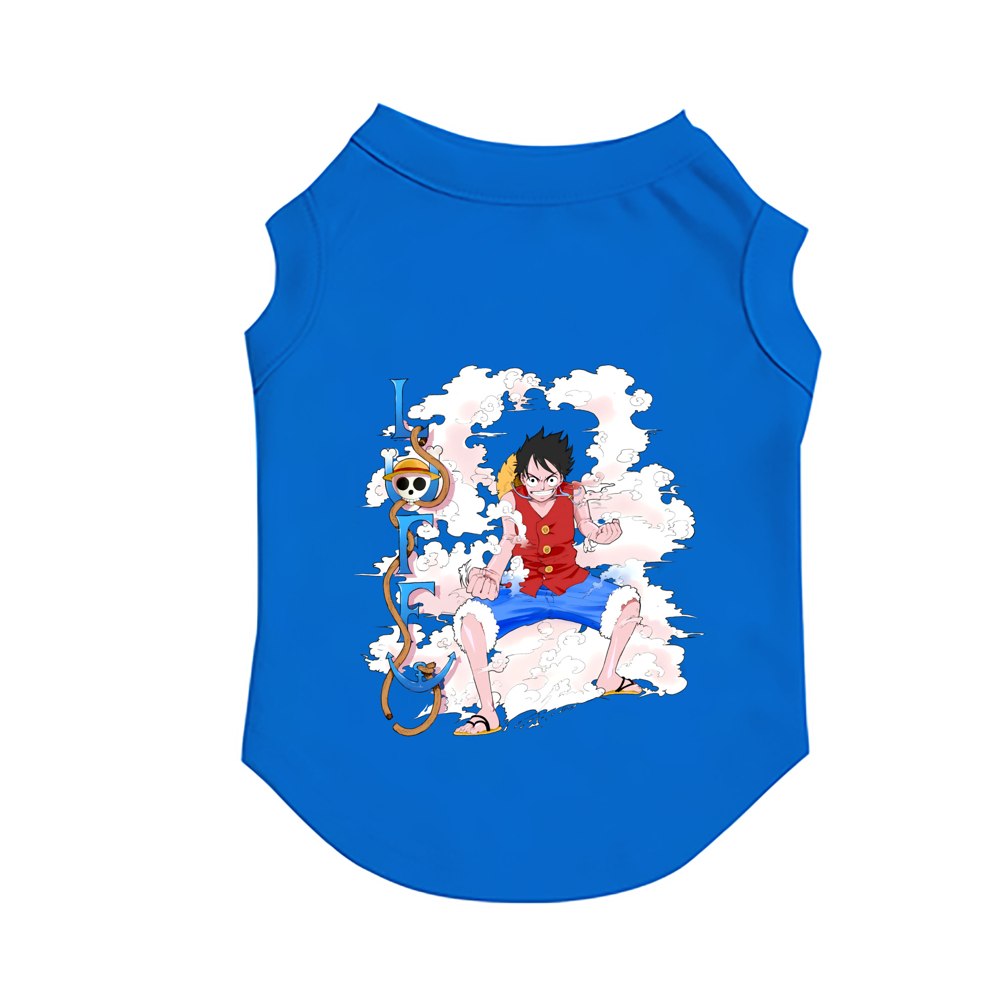 （画像用） ワンピース モンキー・D・ルフィ ONE PIECE Monkey D. Luffy ペット用ベスト
