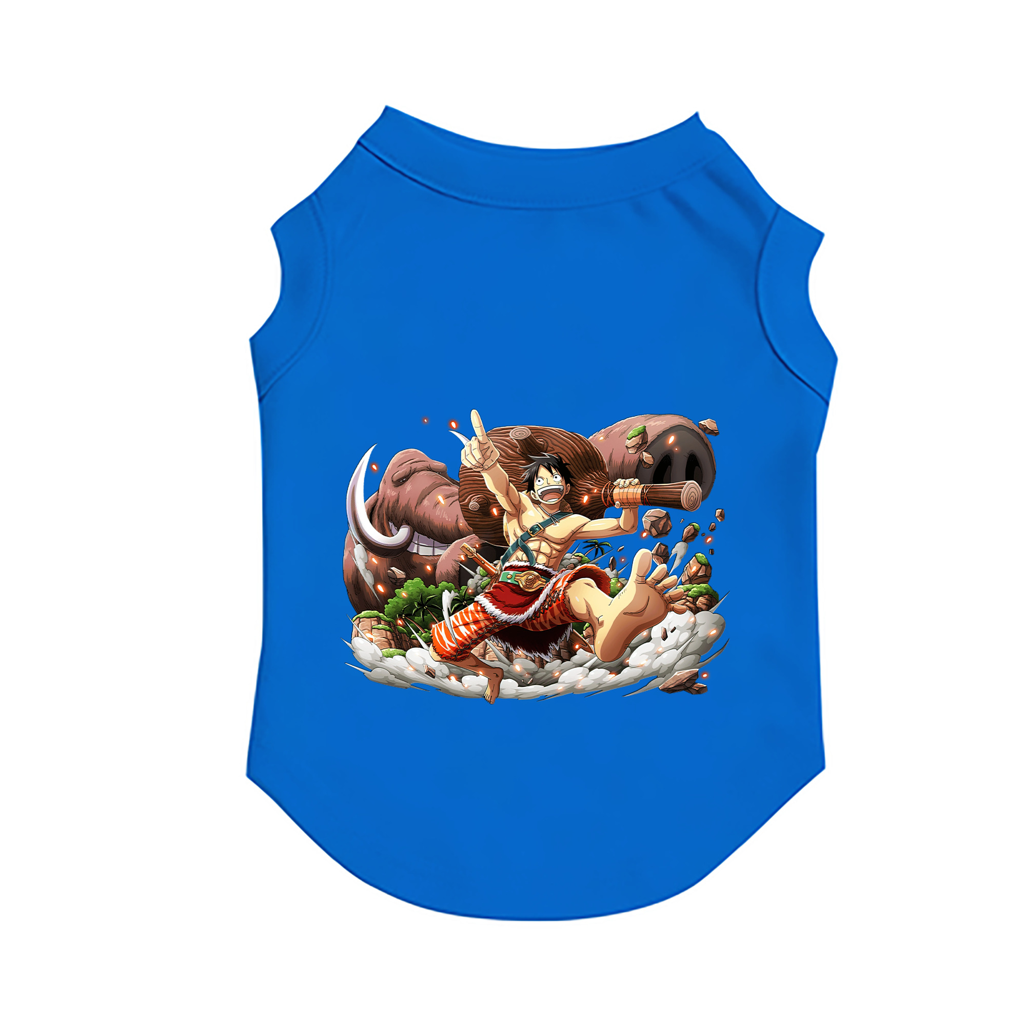 （画像用） ワンピース モンキー・D・ルフィ ONE PIECE Monkey D. Luffy ペット用ベスト