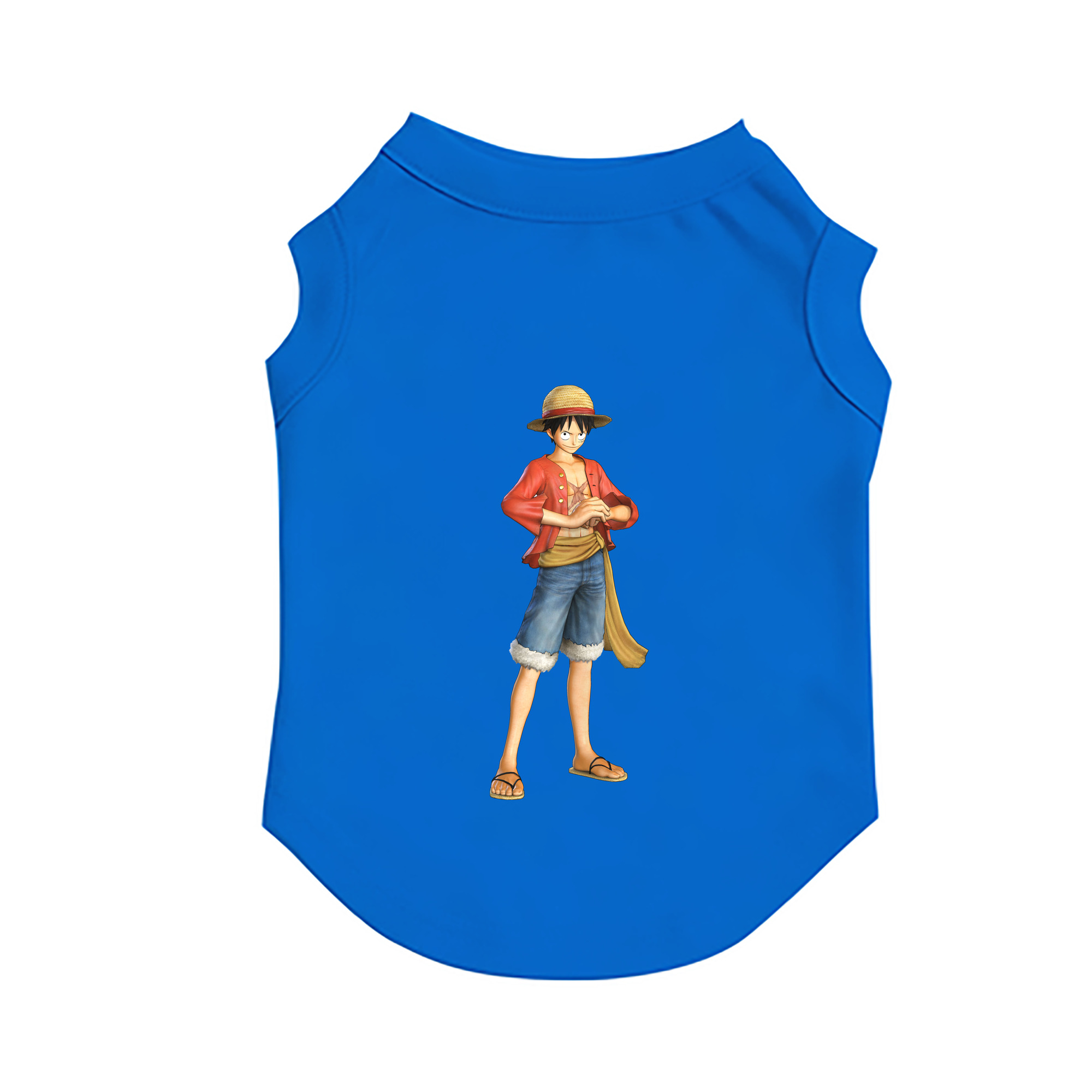 （画像用） ワンピース モンキー・D・ルフィ ONE PIECE Monkey D. Luffy ペット用ベスト