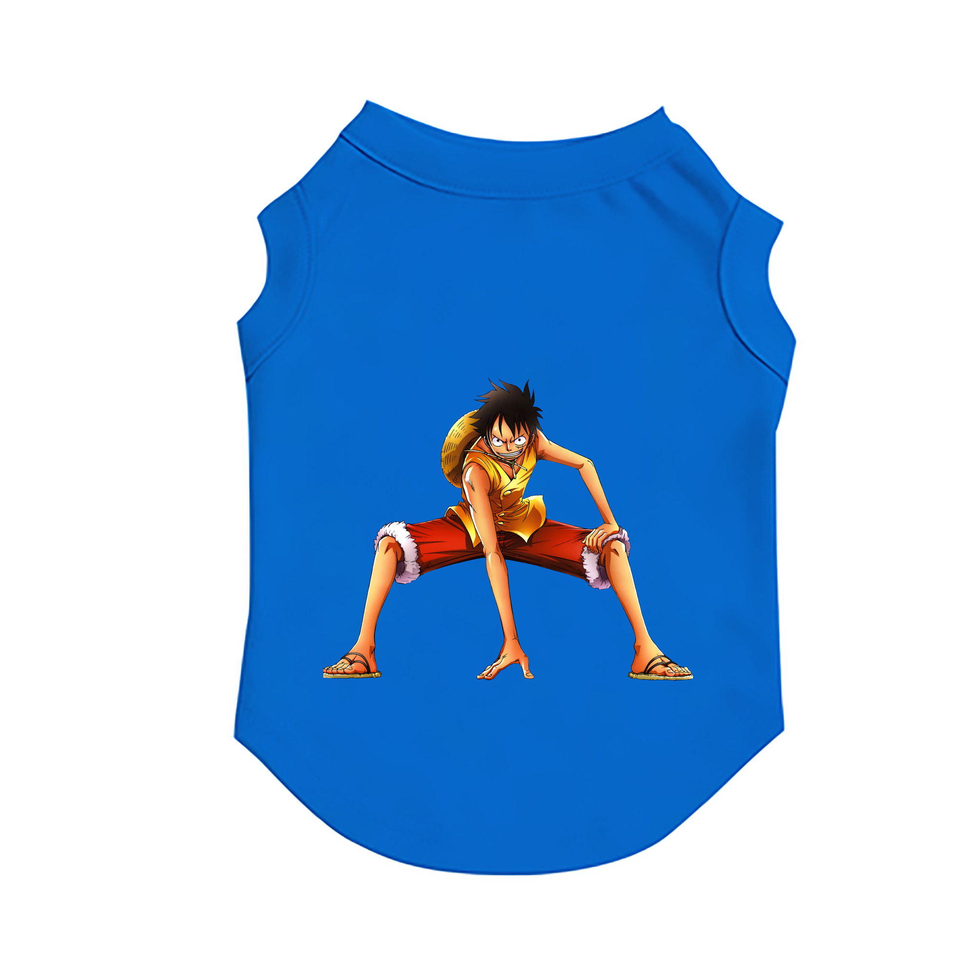 （画像用） ワンピース モンキー・D・ルフィ ONE PIECE Monkey D. Luffy ペット用ベスト