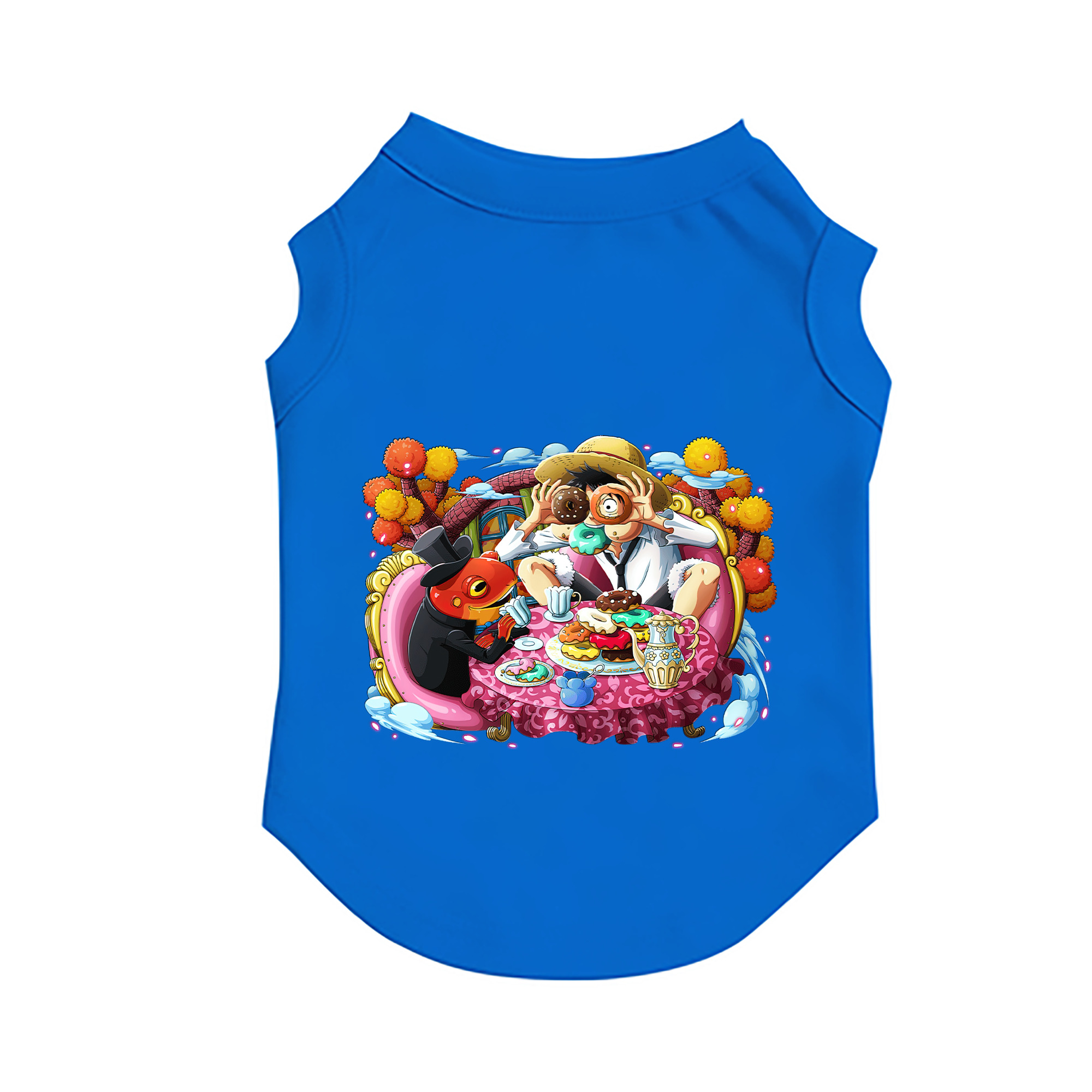 （画像用） ワンピース モンキー・D・ルフィ ONE PIECE Monkey D. Luffy ペット用ベスト