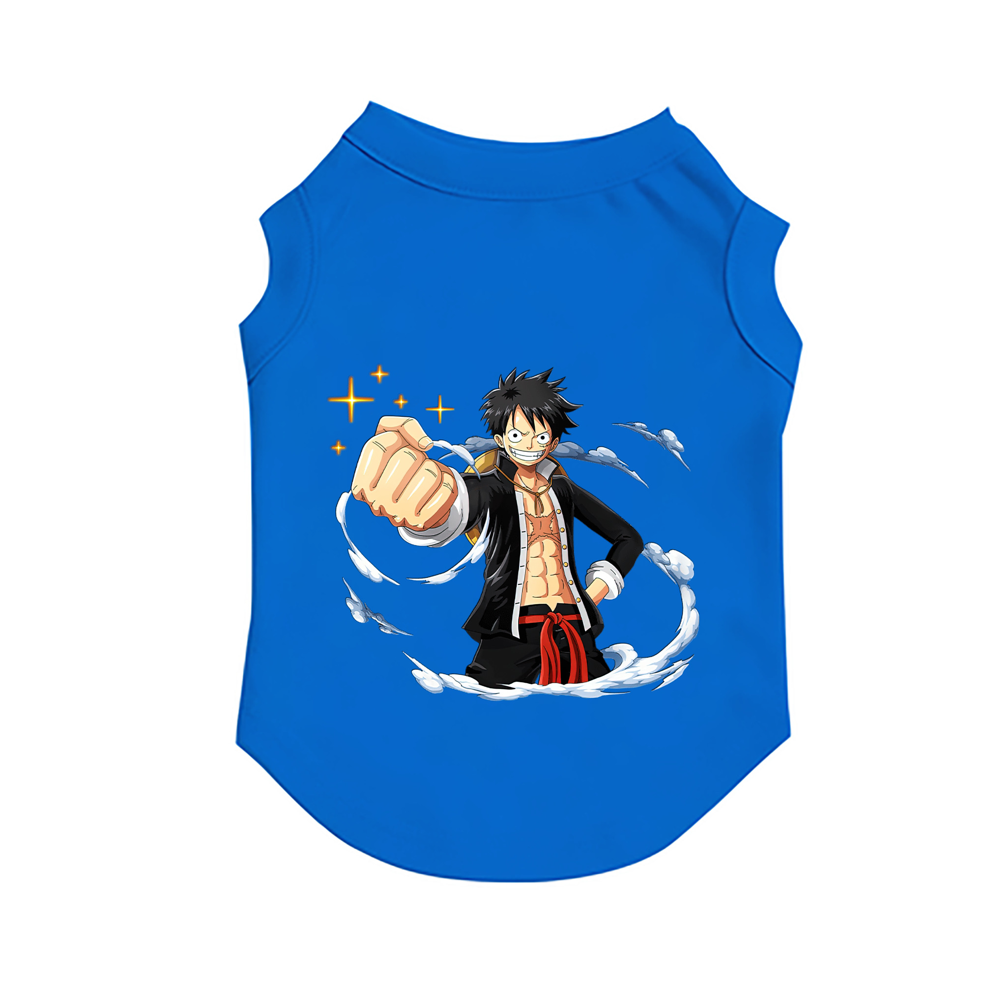 （画像用） ワンピース モンキー・D・ルフィ ONE PIECE Monkey D. Luffy ペット用ベスト