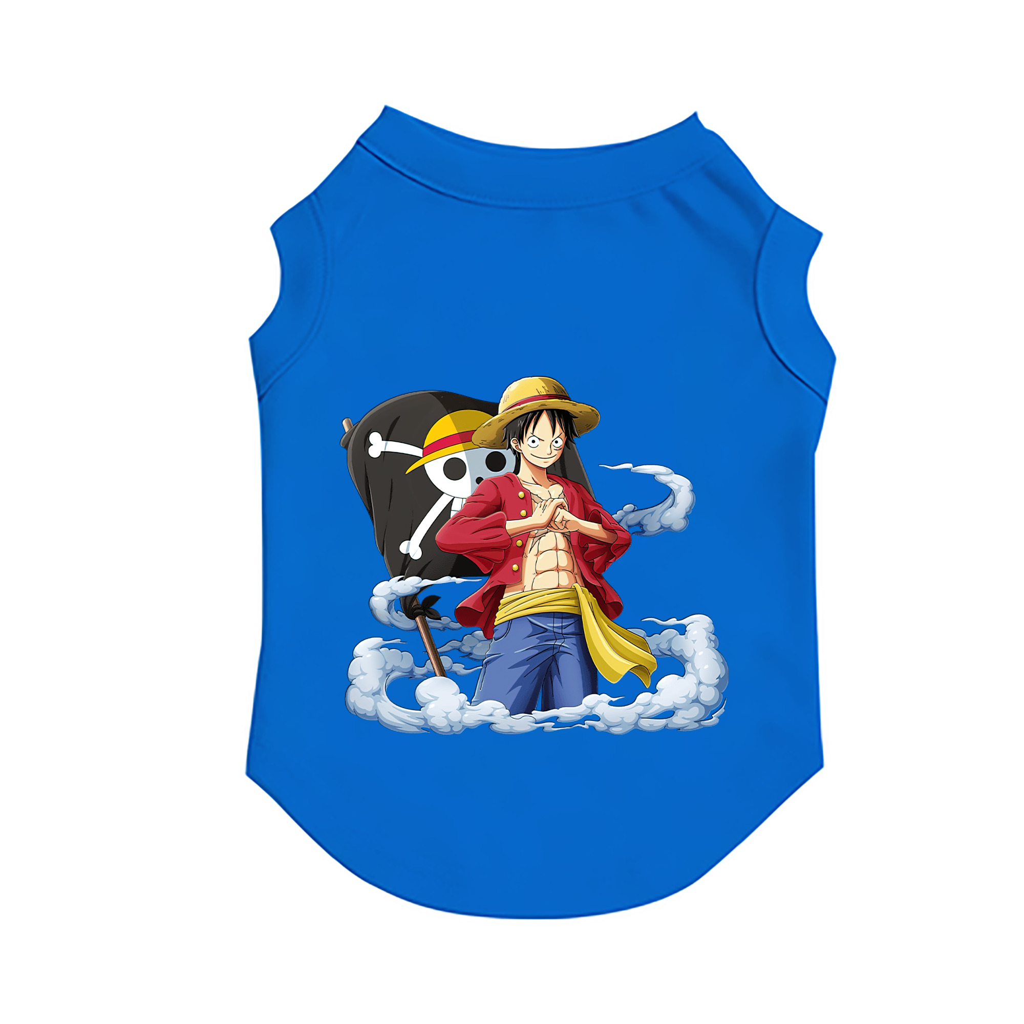 （画像用） ワンピース モンキー・D・ルフィ ONE PIECE Monkey D. Luffy ペット用ベスト