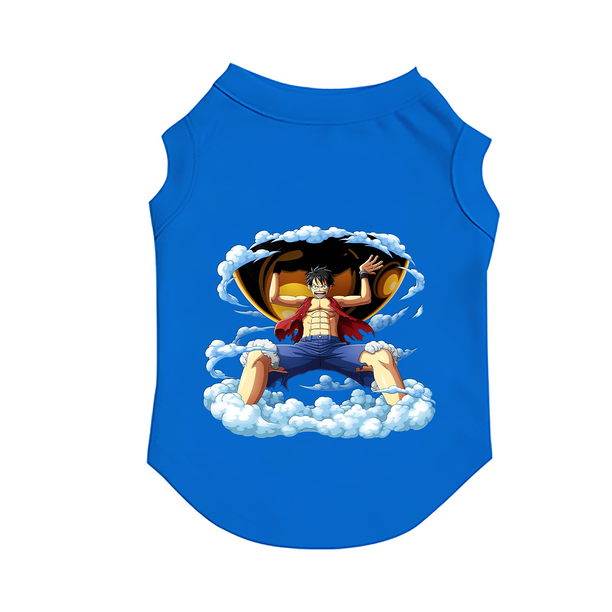 （画像用） ワンピース モンキー・D・ルフィ ONE PIECE Monkey D. Luffy ペット用ベスト