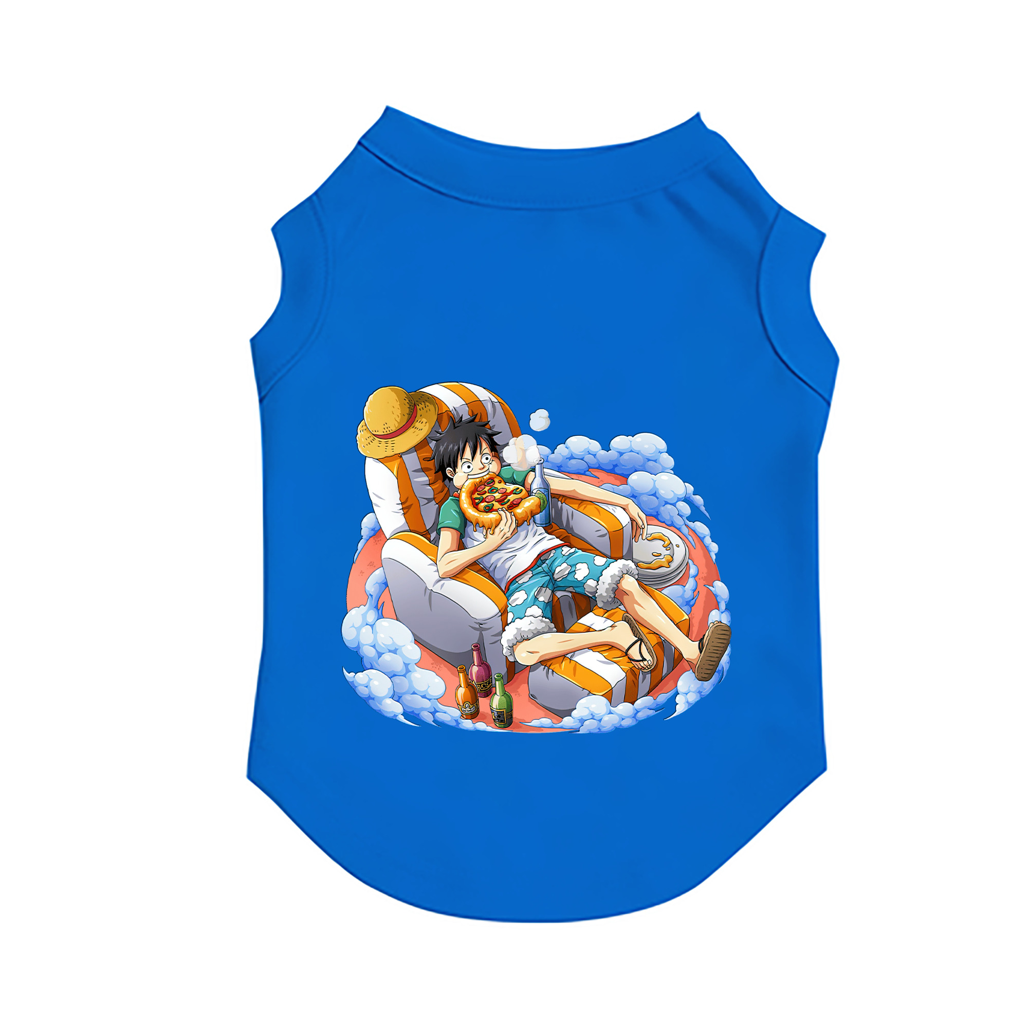 （画像用） ワンピース モンキー・D・ルフィ ONE PIECE Monkey D. Luffy ペット用ベスト