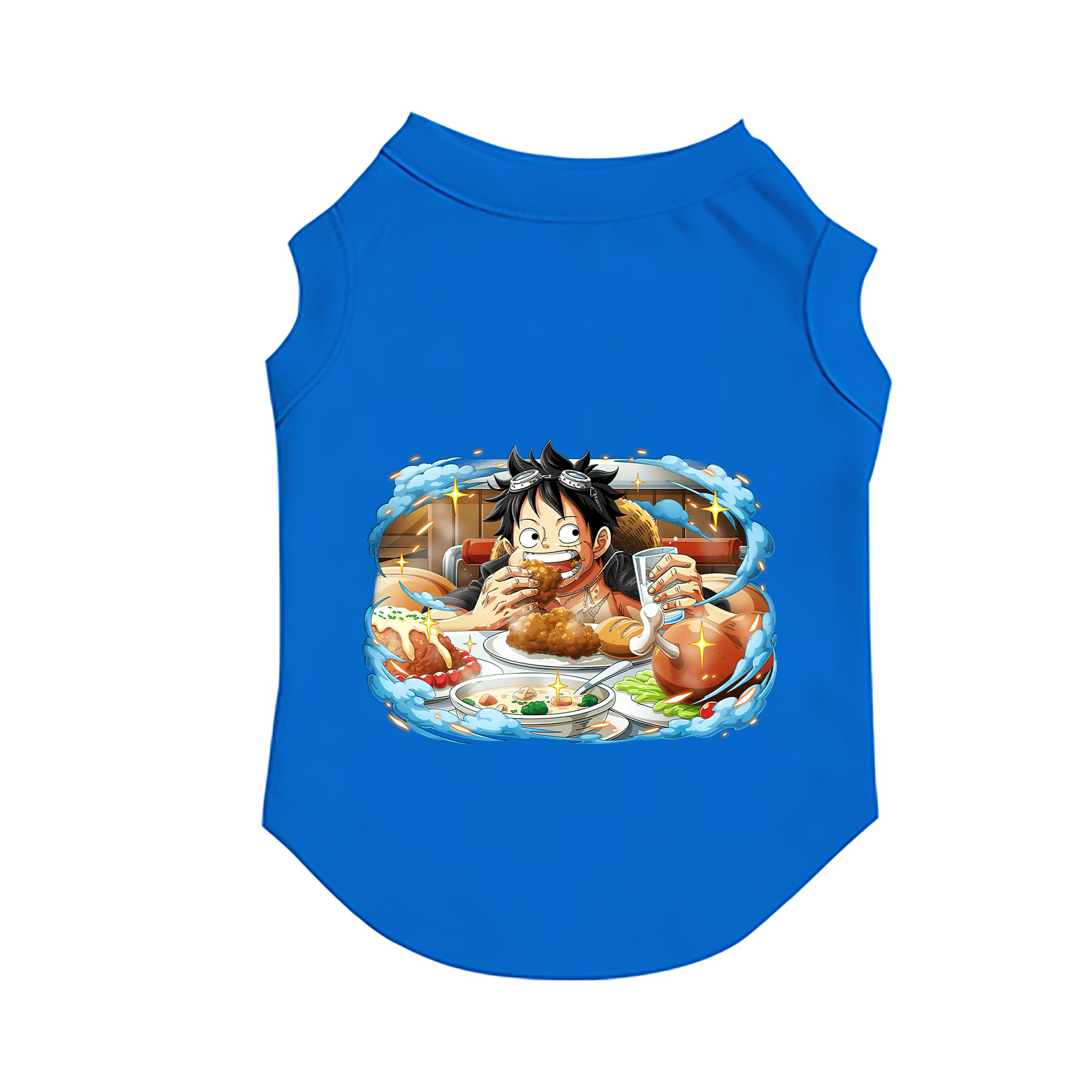 （画像用） ワンピース モンキー・D・ルフィ ONE PIECE Monkey D. Luffy ペット用ベスト