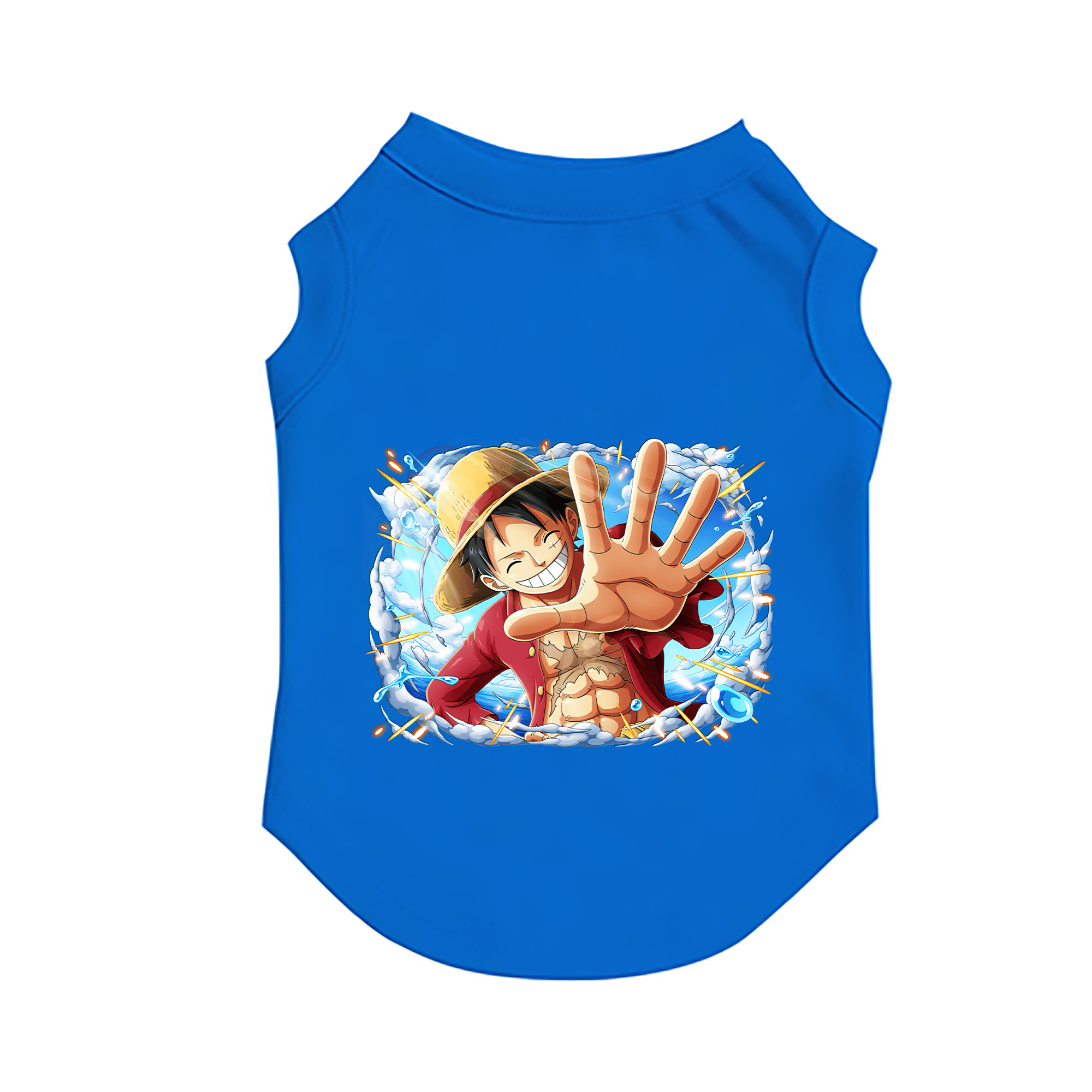 （画像用） ワンピース モンキー・D・ルフィ ONE PIECE Monkey D. Luffy ペット用ベスト