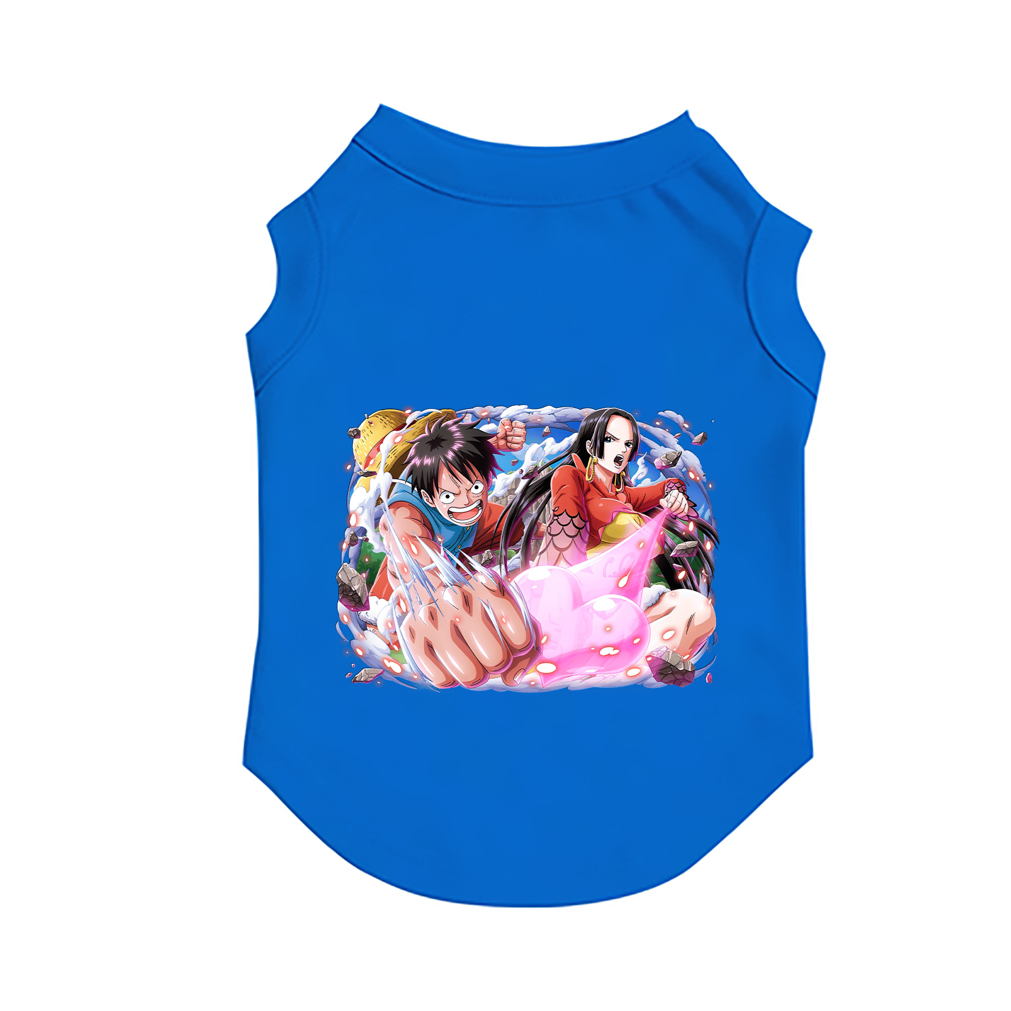 （画像用） ワンピース モンキー・D・ルフィ ONE PIECE Monkey D. Luffy ペット用ベスト