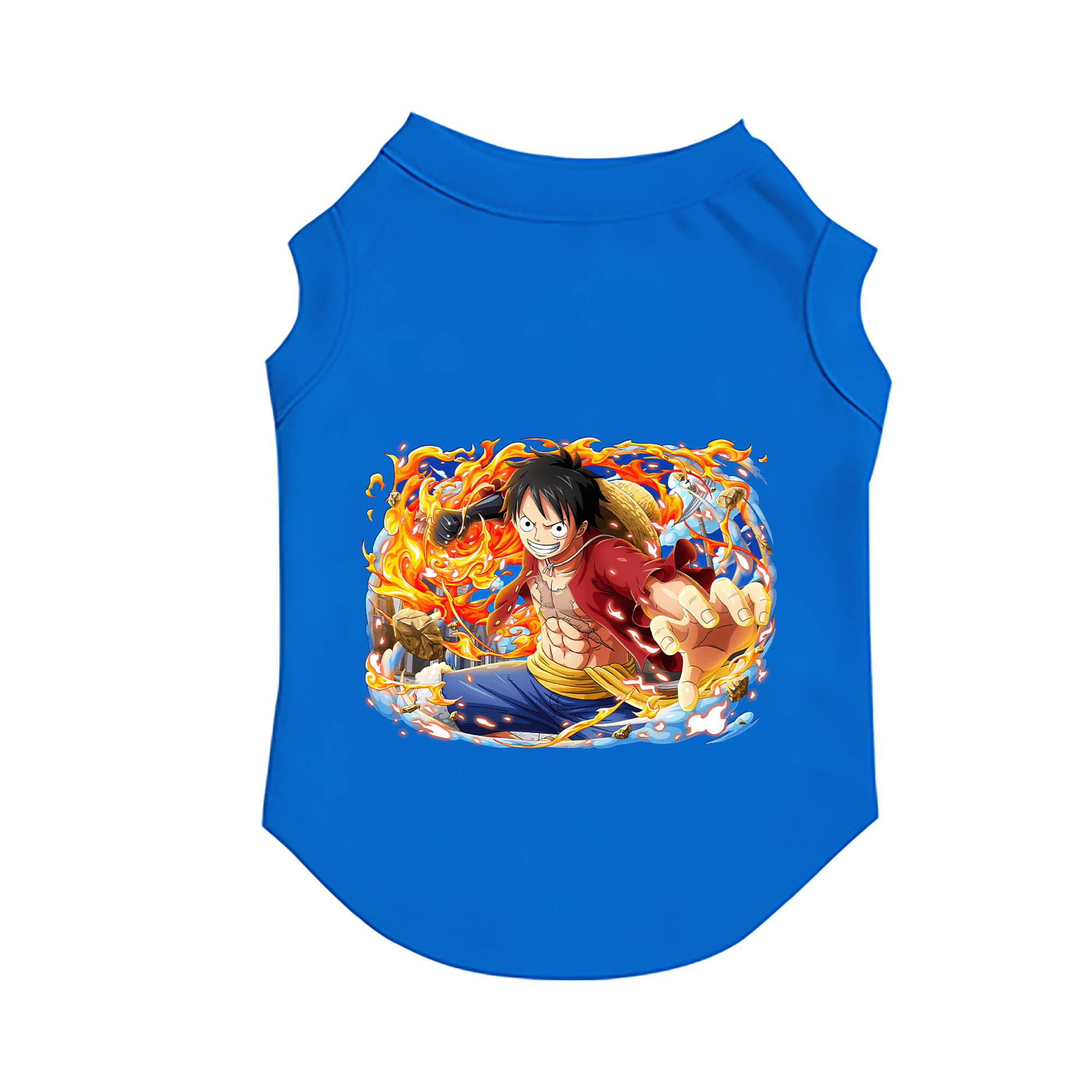 （画像用） ワンピース モンキー・D・ルフィ ONE PIECE Monkey D. Luffy ペット用ベスト