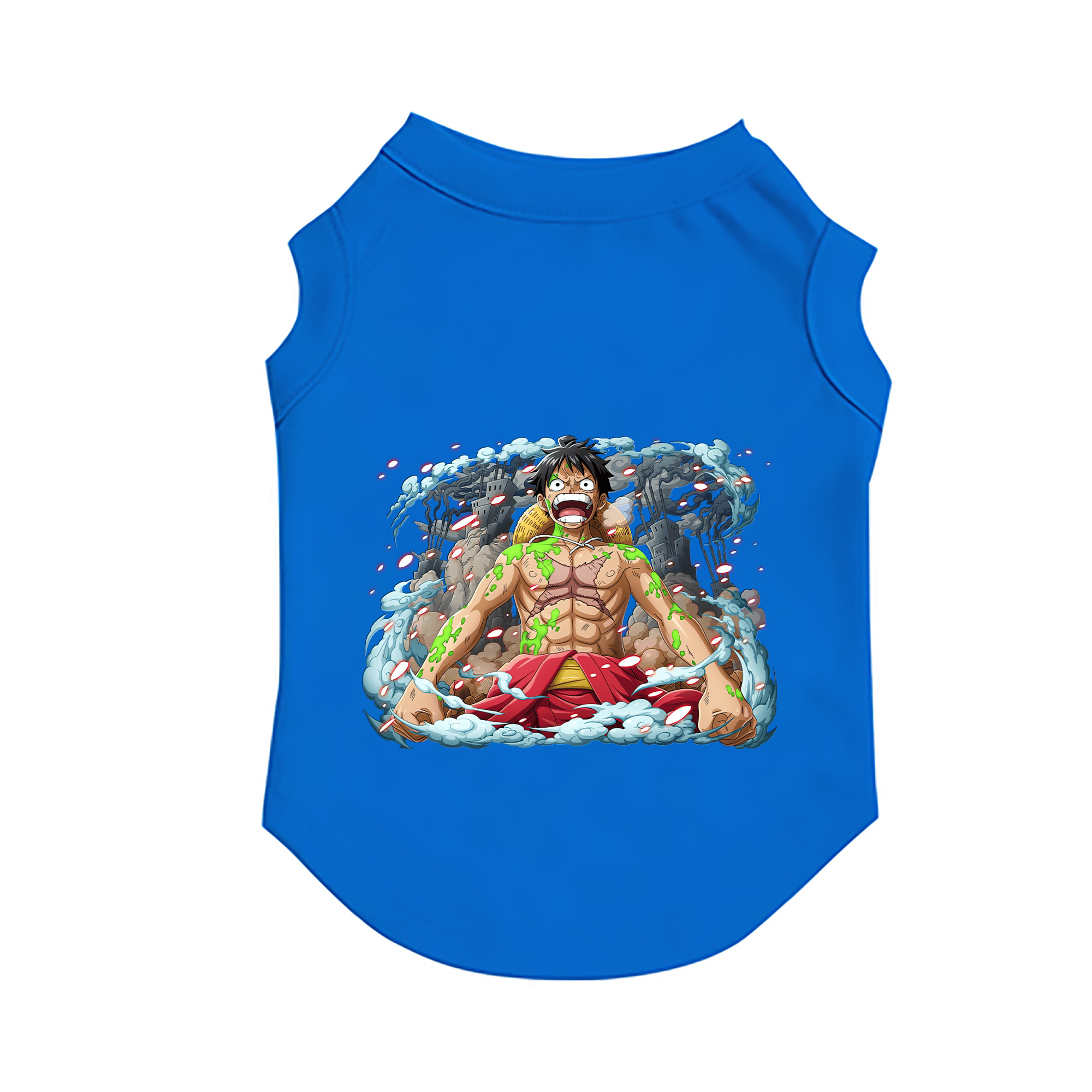 （画像用） ワンピース モンキー・D・ルフィ ONE PIECE Monkey D. Luffy ペット用ベスト