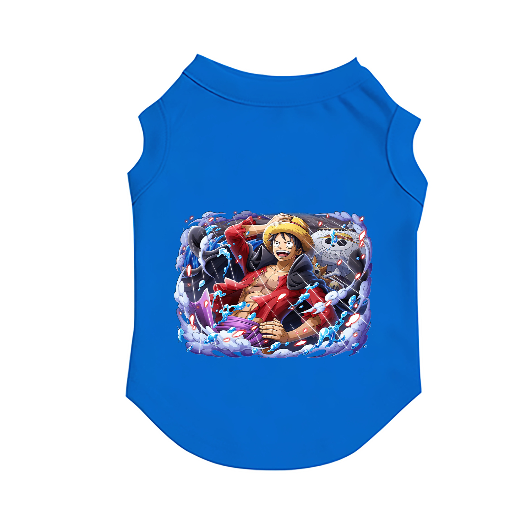 （画像用） ワンピース モンキー・D・ルフィ ONE PIECE Monkey D. Luffy ペット用ベスト