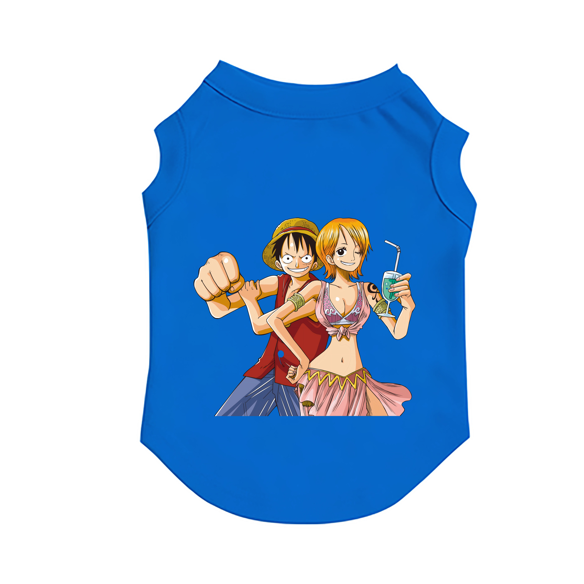 （画像用） ワンピース モンキー・D・ルフィ ONE PIECE Monkey D. Luffy ペット用ベスト
