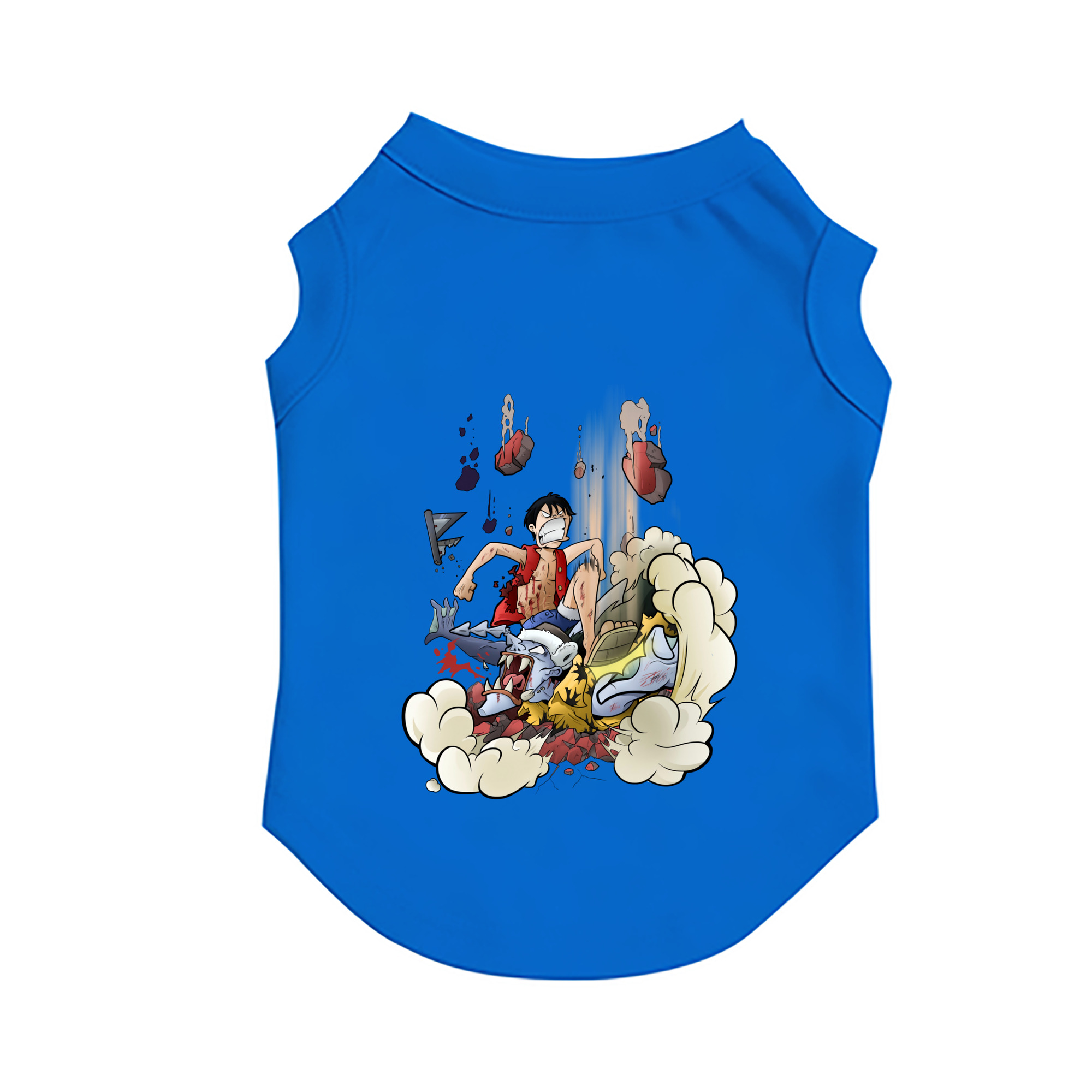 （画像用） ワンピース モンキー・D・ルフィ ONE PIECE Monkey D. Luffy ペット用ベスト