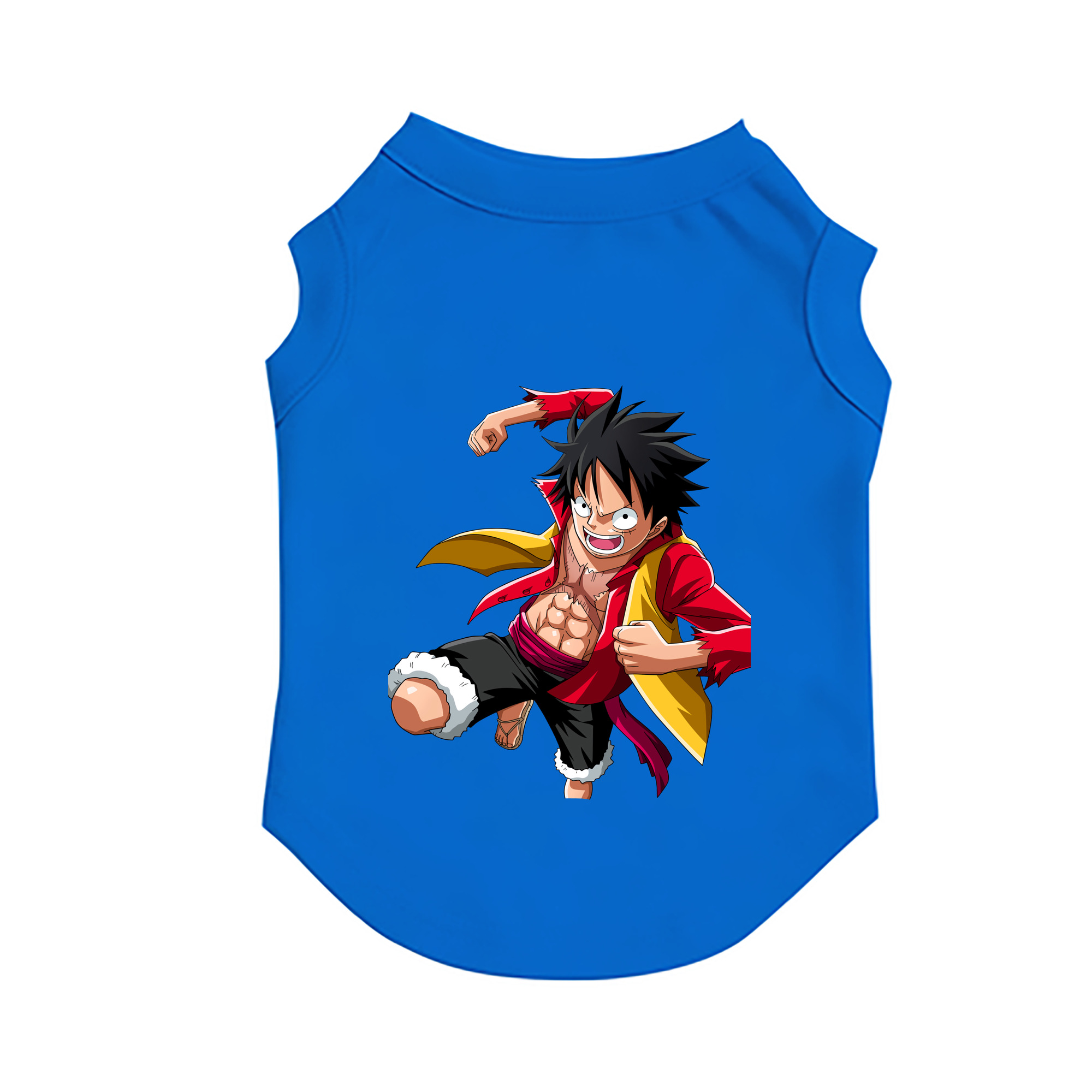 （画像用） ワンピース モンキー・D・ルフィ ONE PIECE Monkey D. Luffy ペット用ベスト
