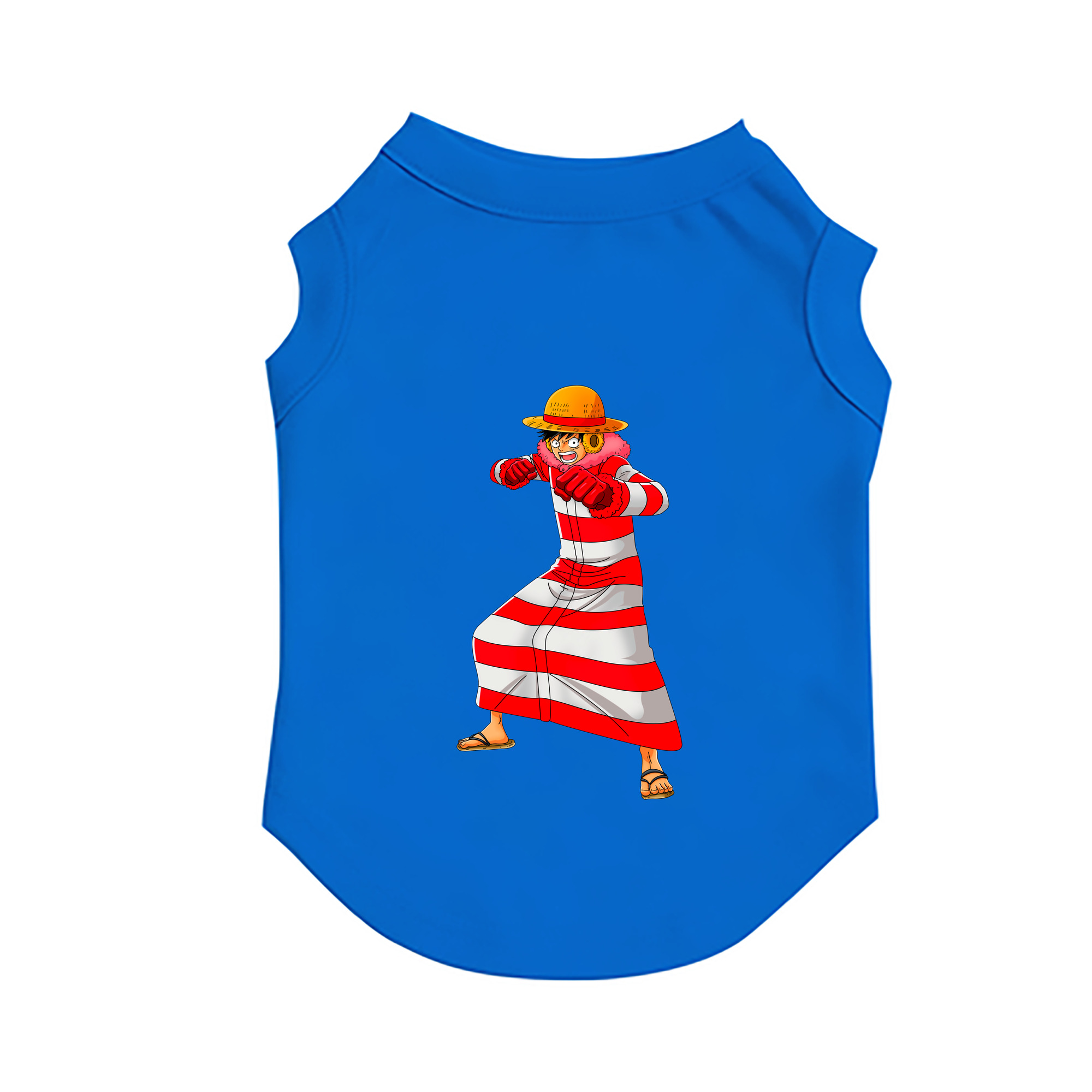 （画像用） ワンピース モンキー・D・ルフィ ONE PIECE Monkey D. Luffy ペット用ベスト