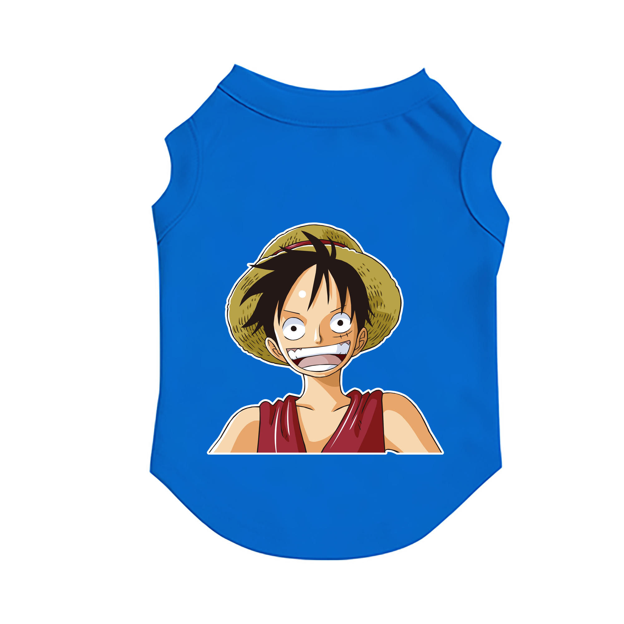（画像用） ワンピース モンキー・D・ルフィ ONE PIECE Monkey D. Luffy ペット用ベスト