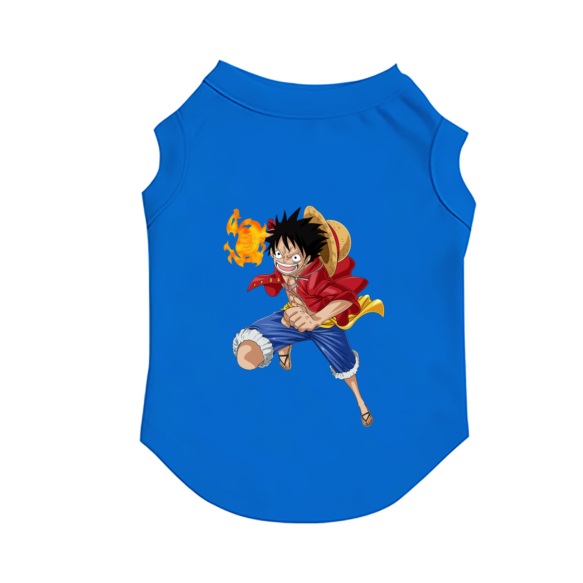 （画像用） ワンピース モンキー・D・ルフィ ONE PIECE Monkey D. Luffy ペット用ベスト