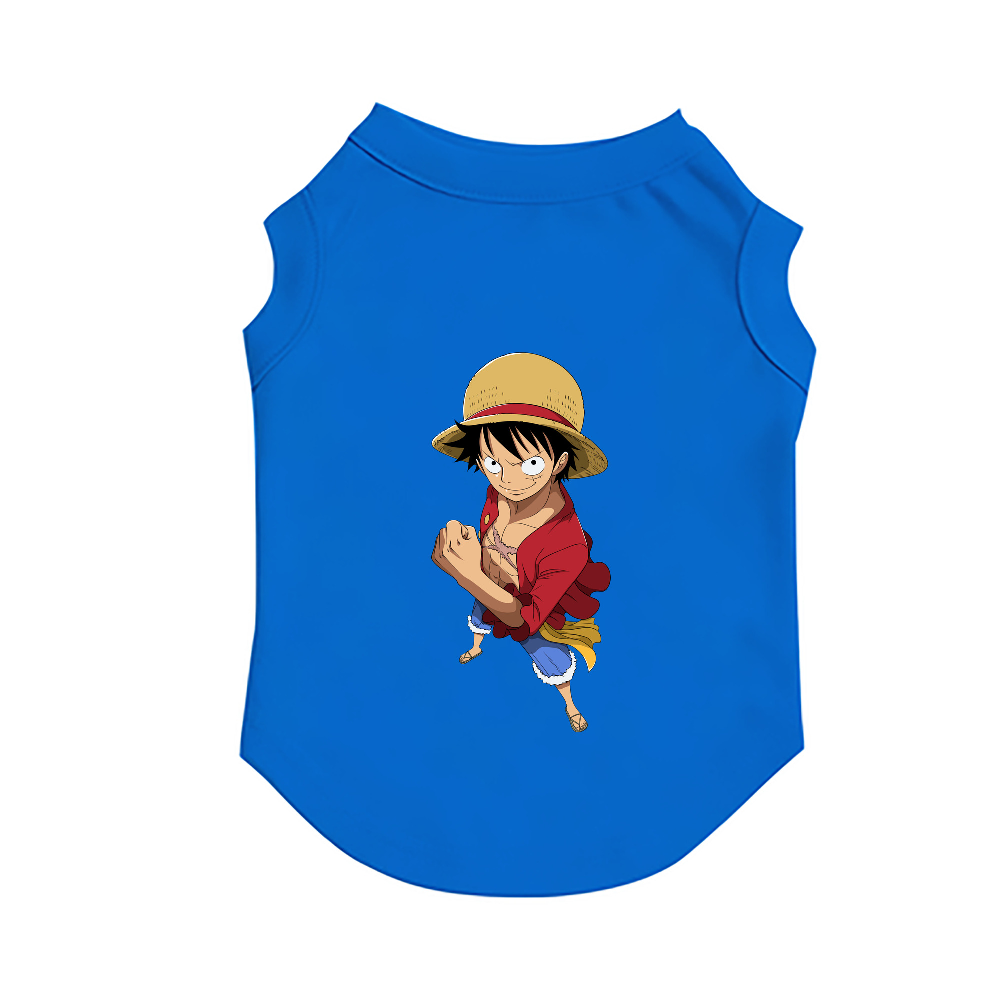（画像用） ワンピース モンキー・D・ルフィ ONE PIECE Monkey D. Luffy ペット用ベスト