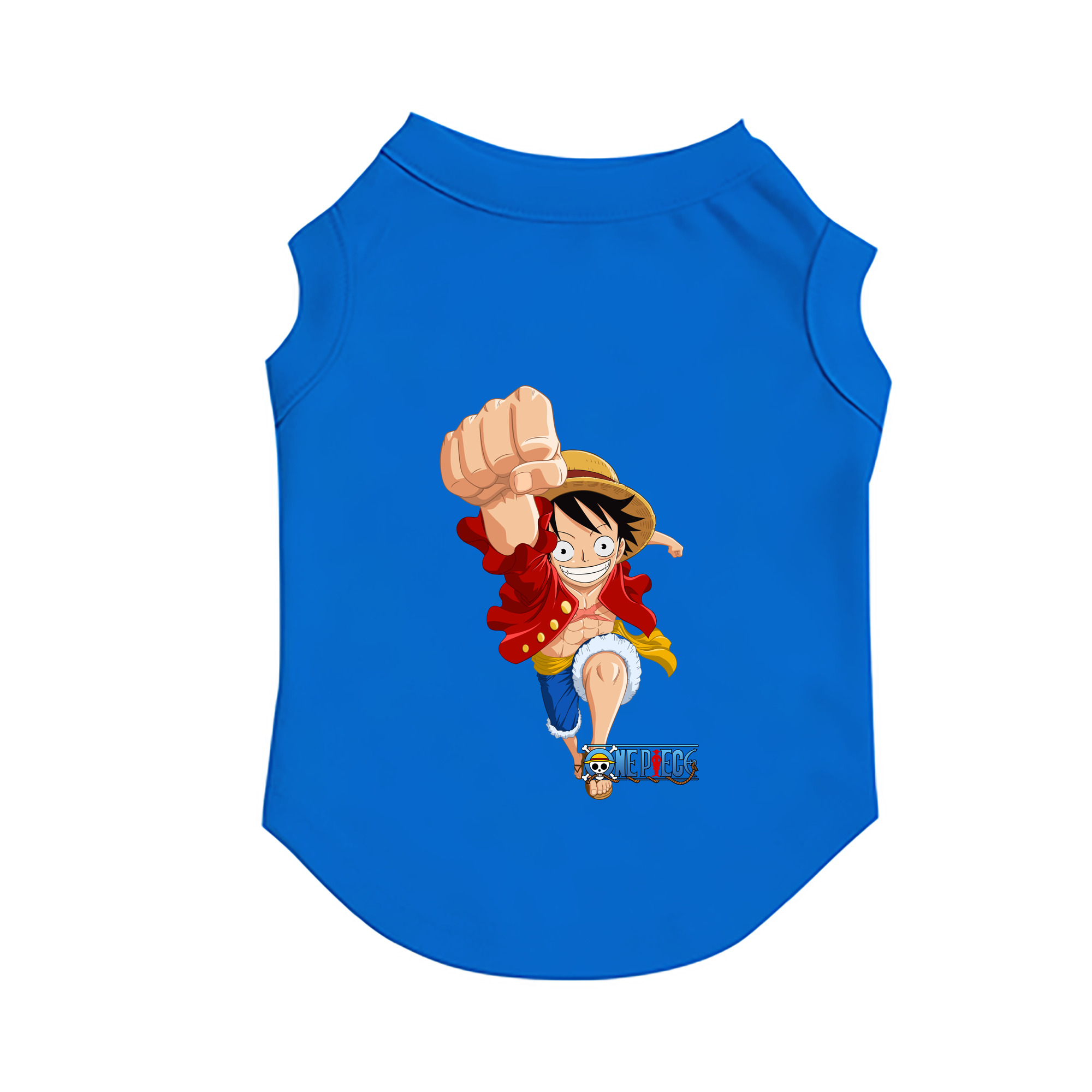 （画像用） ワンピース モンキー・D・ルフィ ONE PIECE Monkey D. Luffy ペット用ベスト