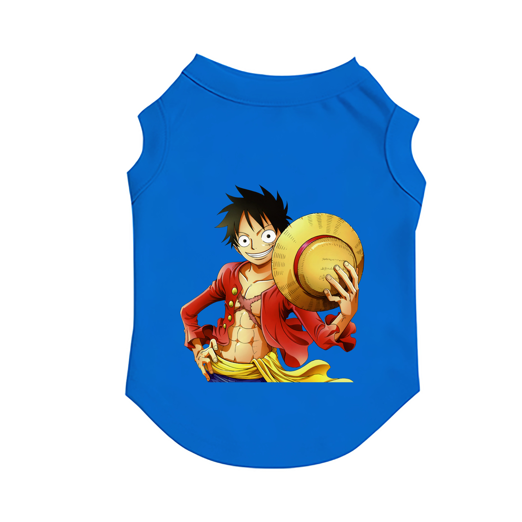 （画像用） ワンピース モンキー・D・ルフィ ONE PIECE Monkey D. Luffy ペット用ベスト