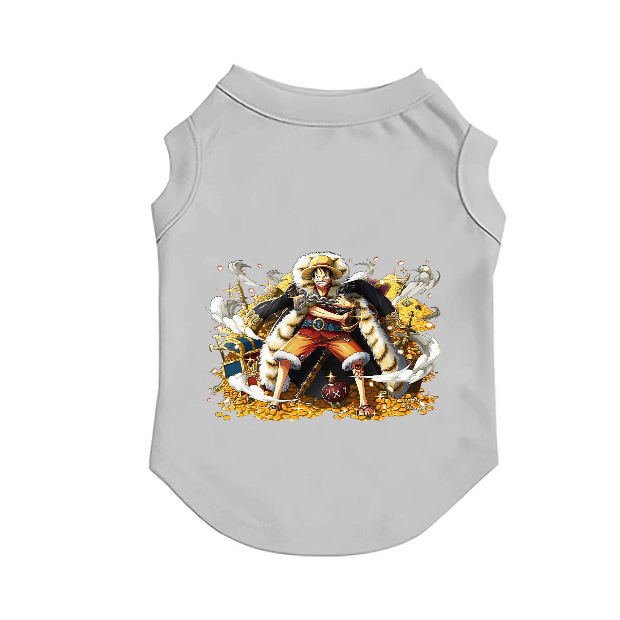 （画像用） ワンピース モンキー・D・ルフィ ONE PIECE Monkey D. Luffy ペット用ベスト