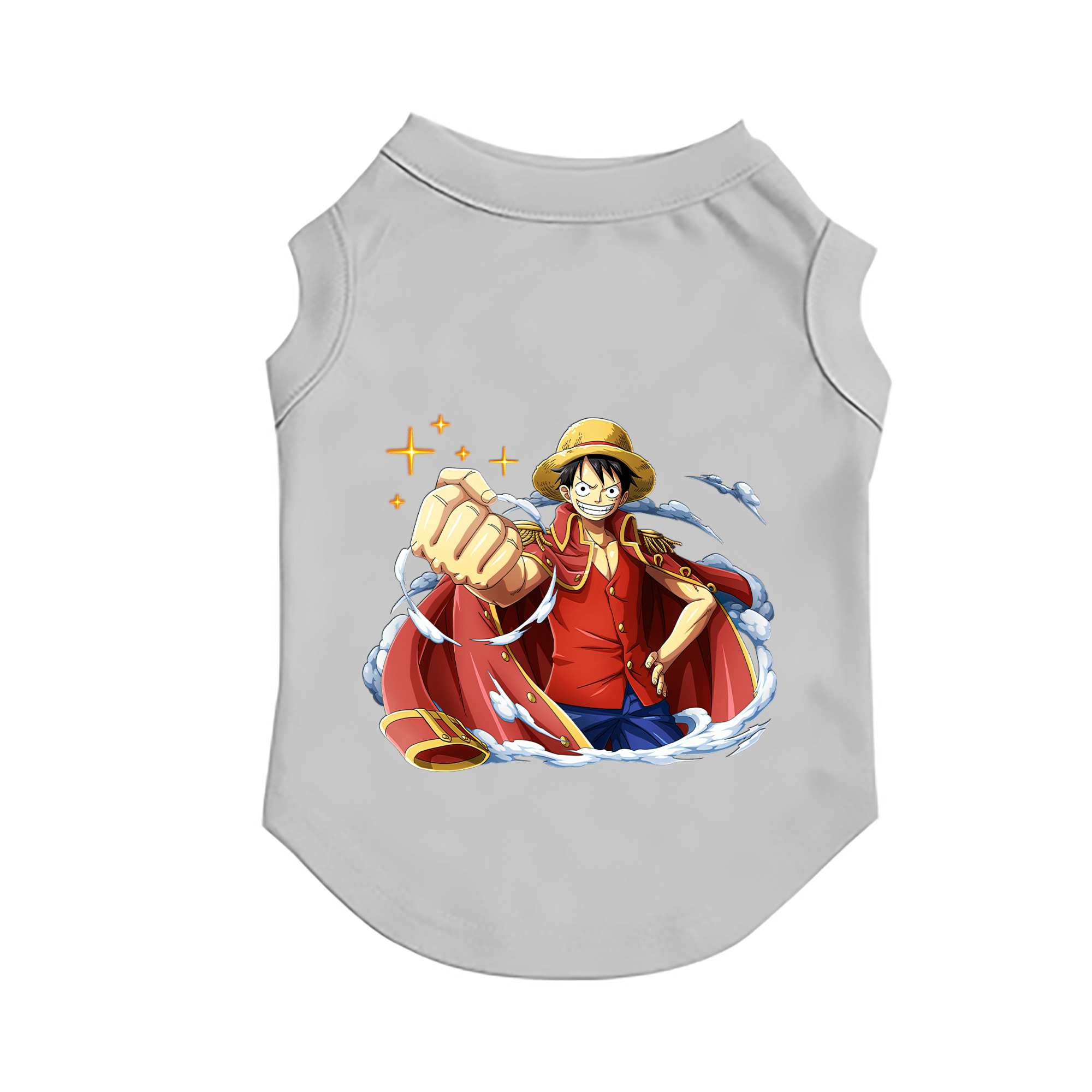 （画像用） ワンピース モンキー・D・ルフィ ONE PIECE Monkey D. Luffy ペット用ベスト